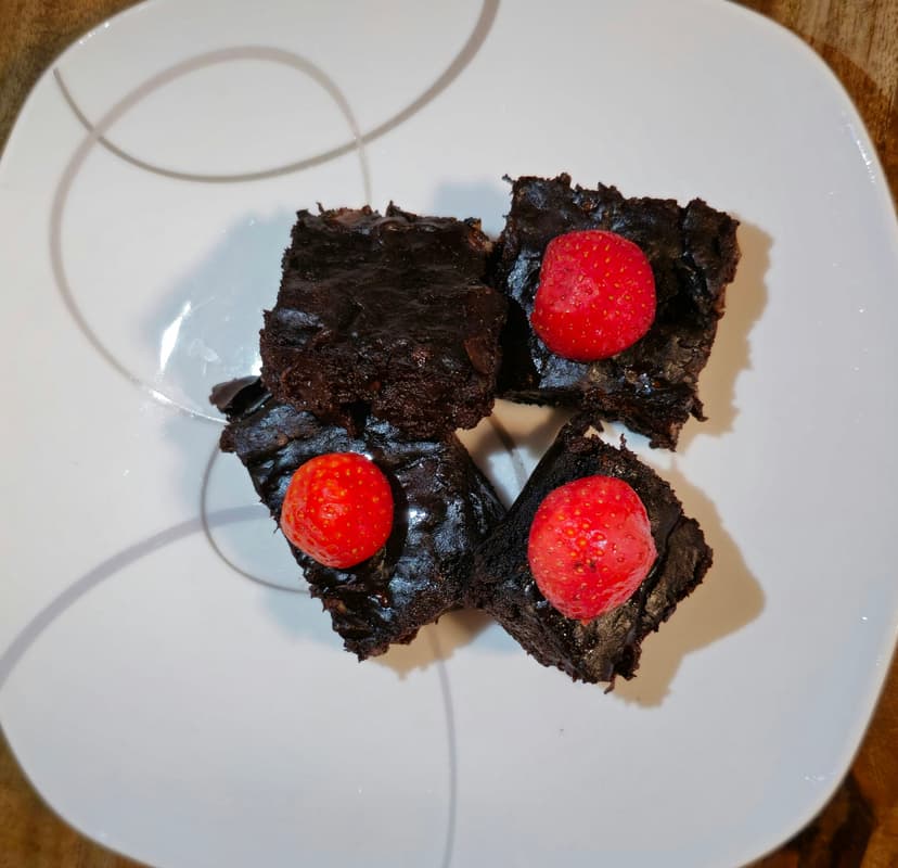 Przepis Rocely użytkownika Brownie Bananowy (Bez Cukru i Mąki)
