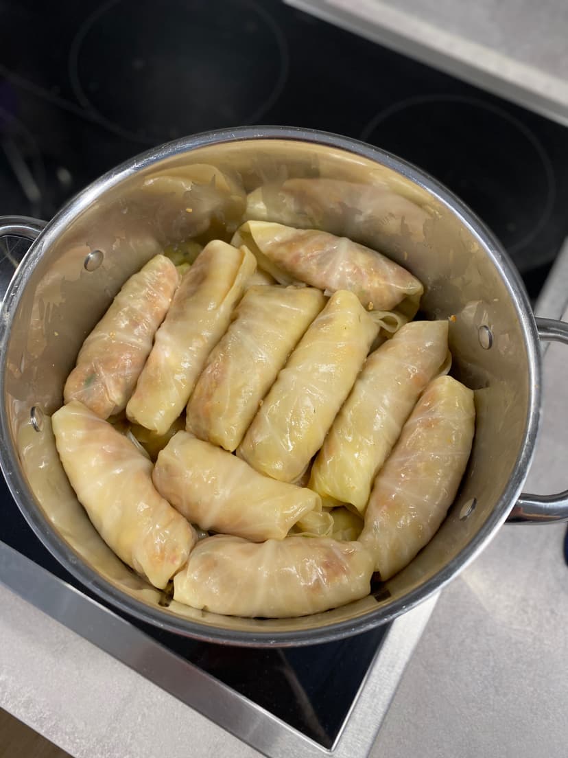 Traditional Balkan Sarma: Slow-Cooked Sour Cabbage Rolls with Savory Minced Meat Filling Rocely Recipe