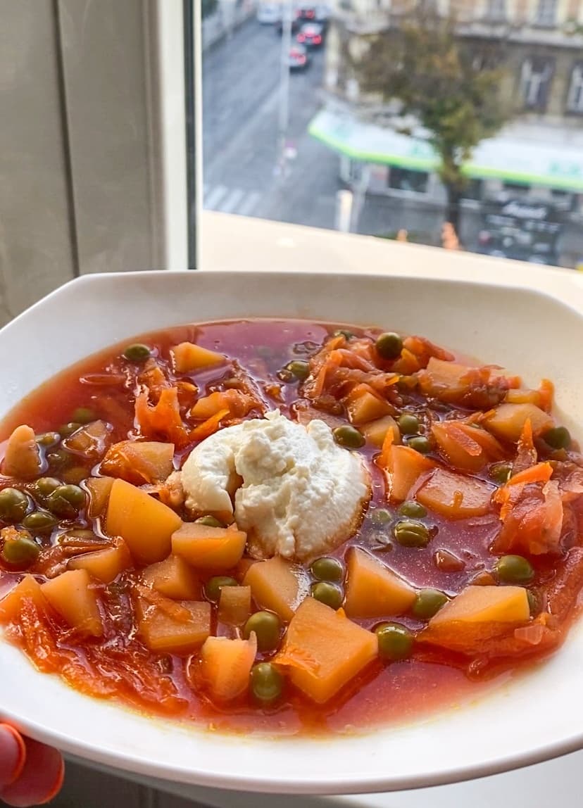 Soupe de Betterave et Ricotta Recipe Image