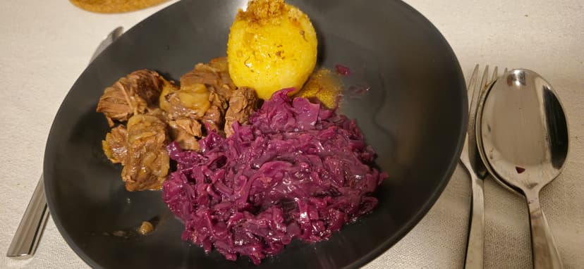 Vegan Creamy Red Cabbage Rocely Recipe