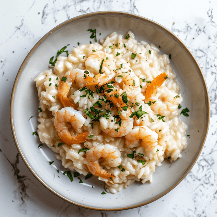 Creamy Shrimp Risotto: An Easy and Delicious Recipe in 25 Minutes Rocely Recipe