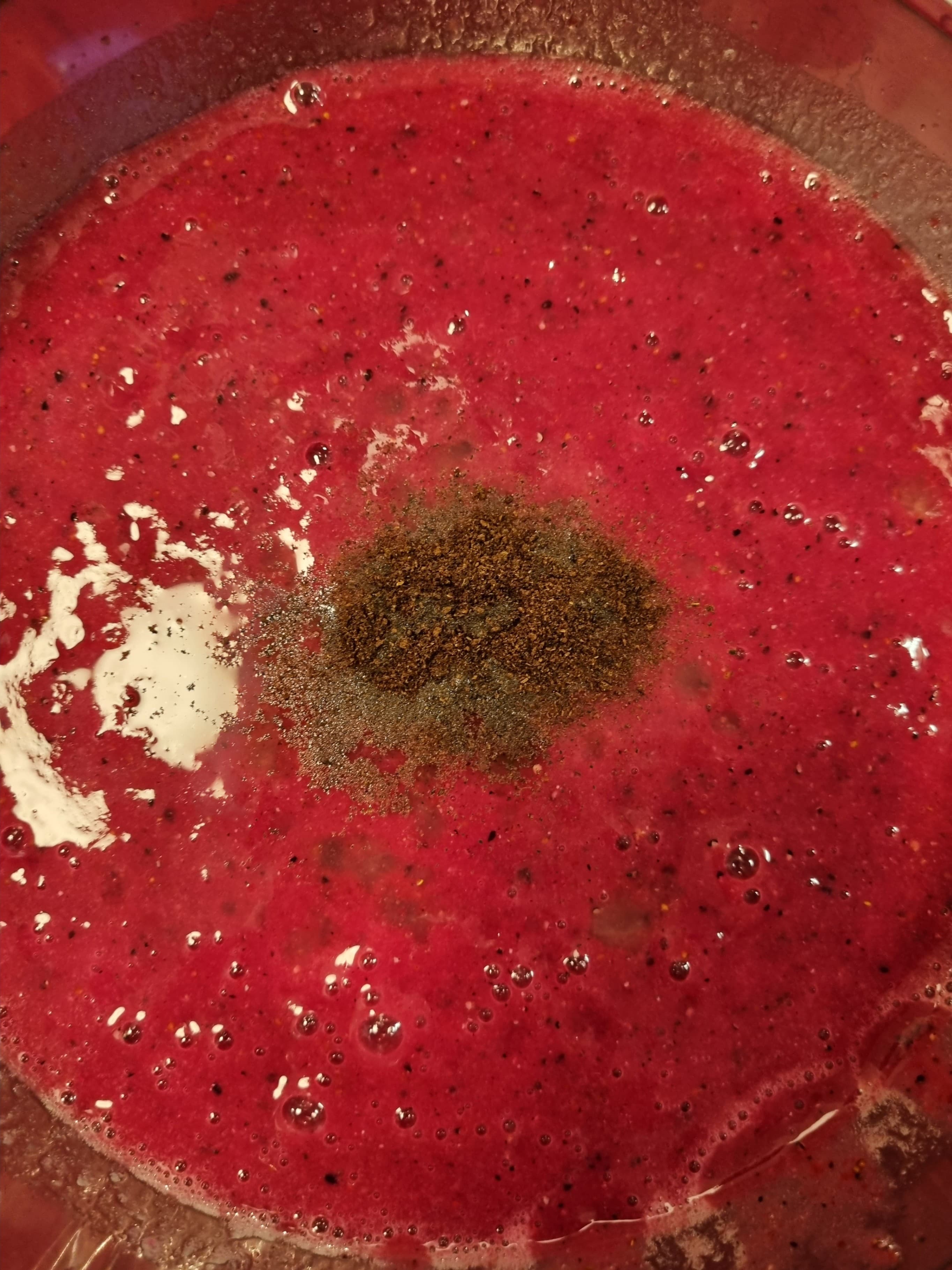 Dragon Fruit Strawberry Cream Ice Cream Recipe Image