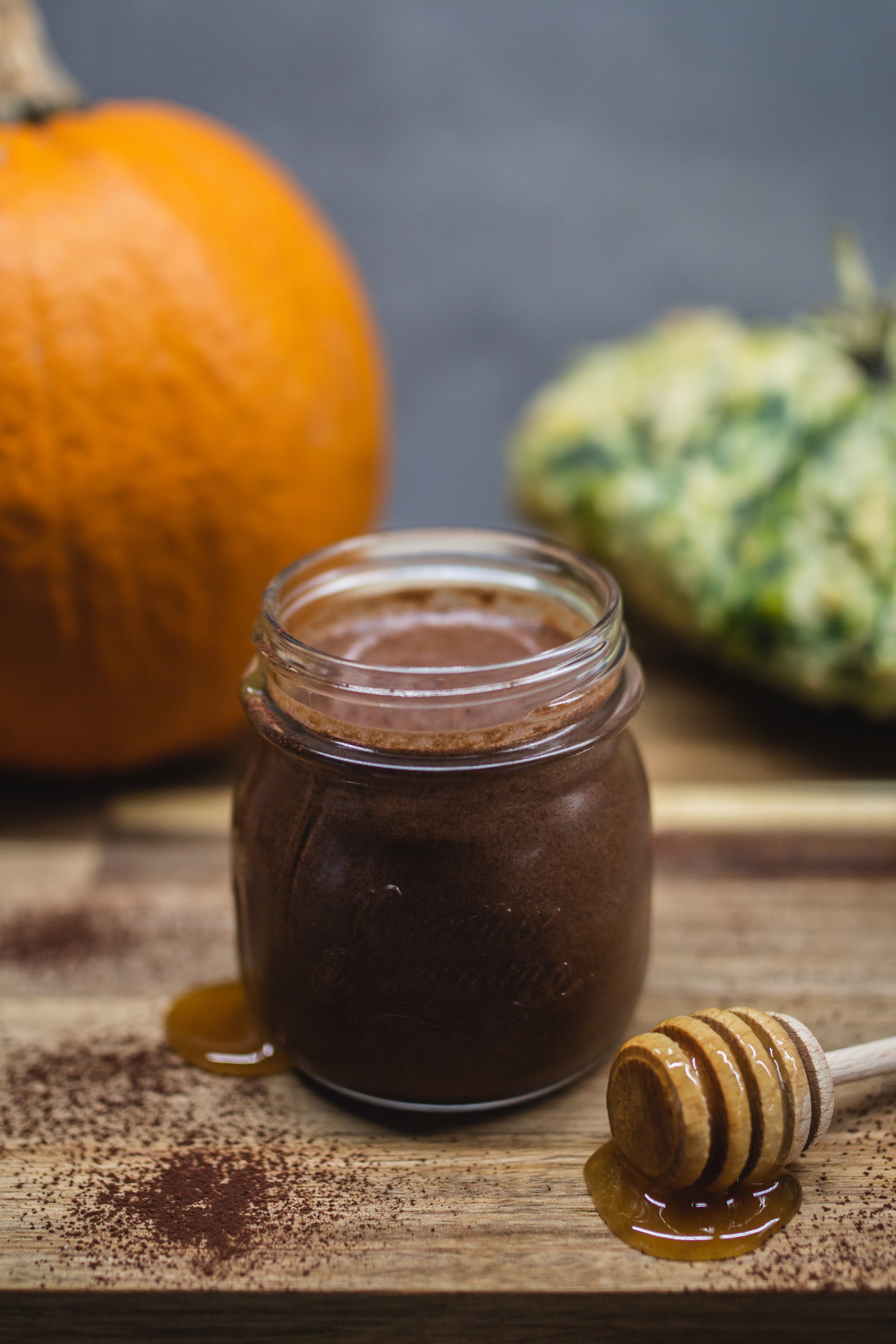 Pumpkin Cocoa Mousse Recipe Image