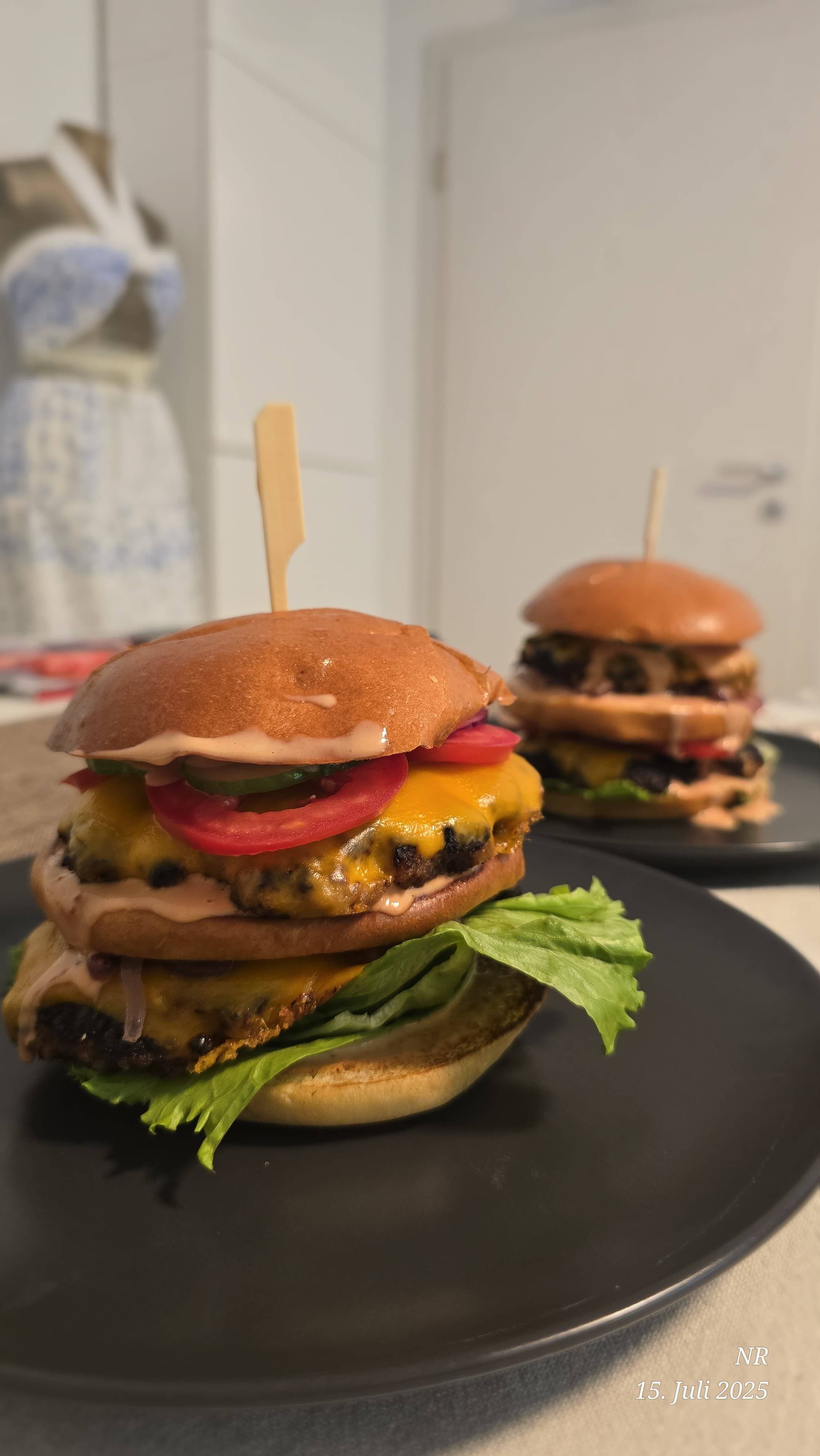The Best Double Burger Recipe Image