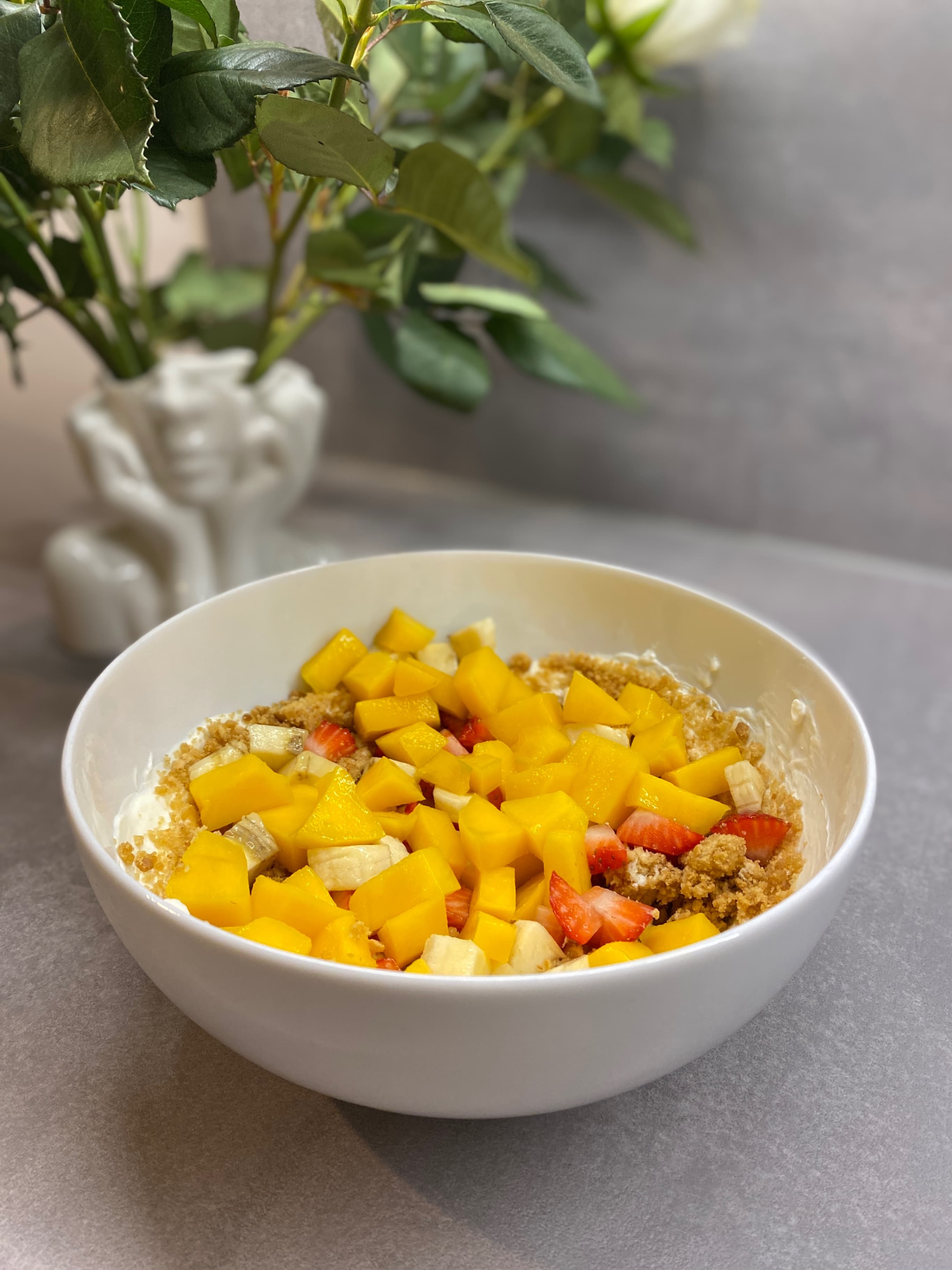 Deconstructed Cheesecake in a Bowl Recipe Image