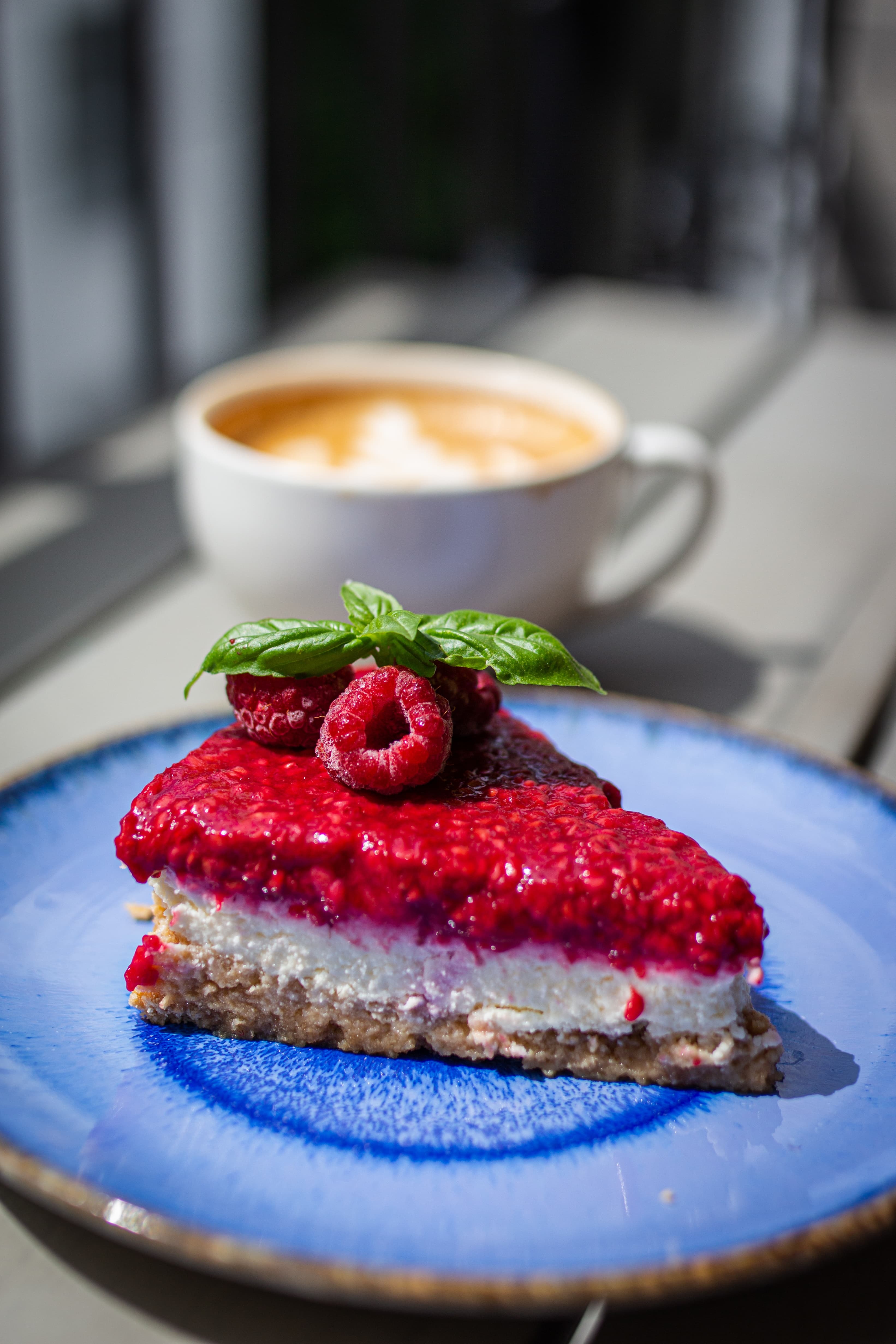 Cheesecake rapide aux framboises Recipe Image