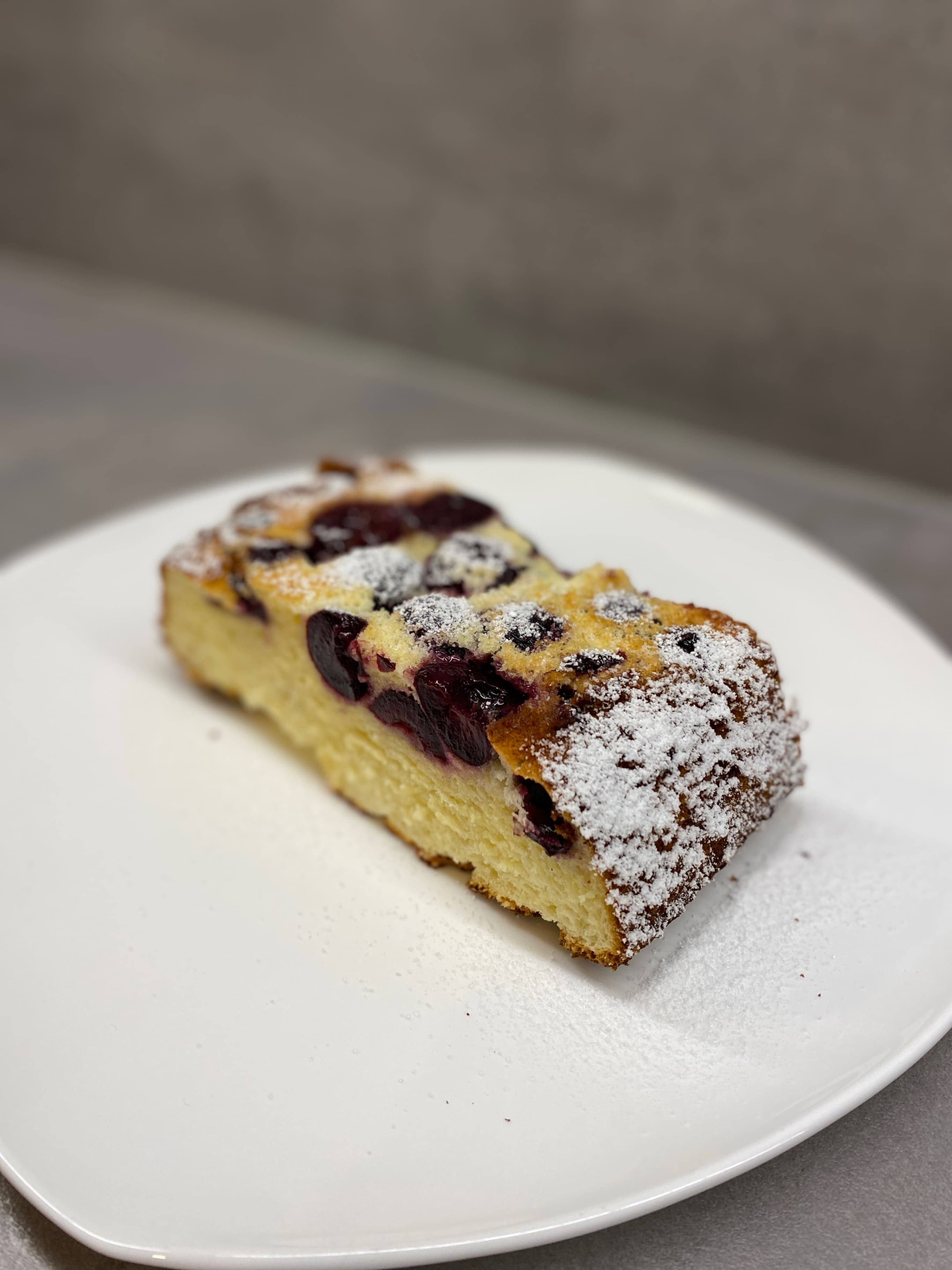 Fluffy Cherry Cake Recipe Image