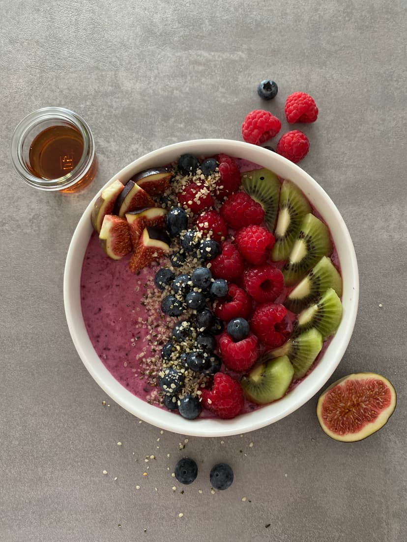 Fruits Smoothie Bowl Rocely Recipe