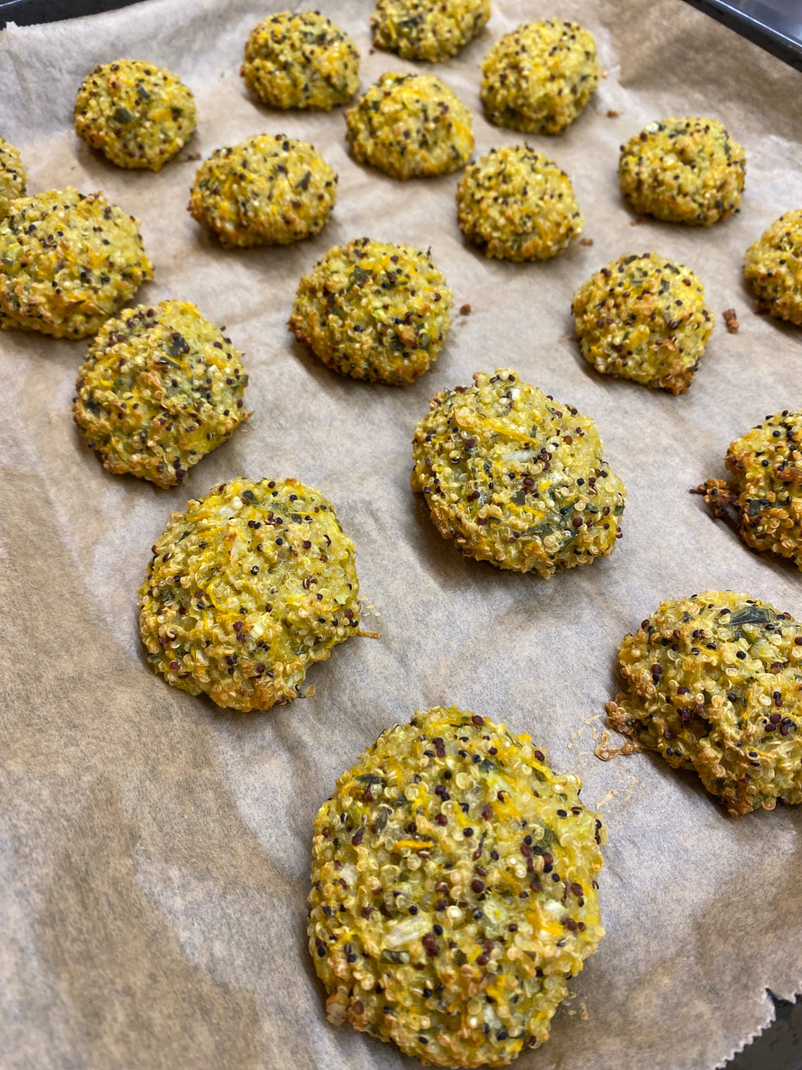 Quinoa Balls with Veggies Recipe Image