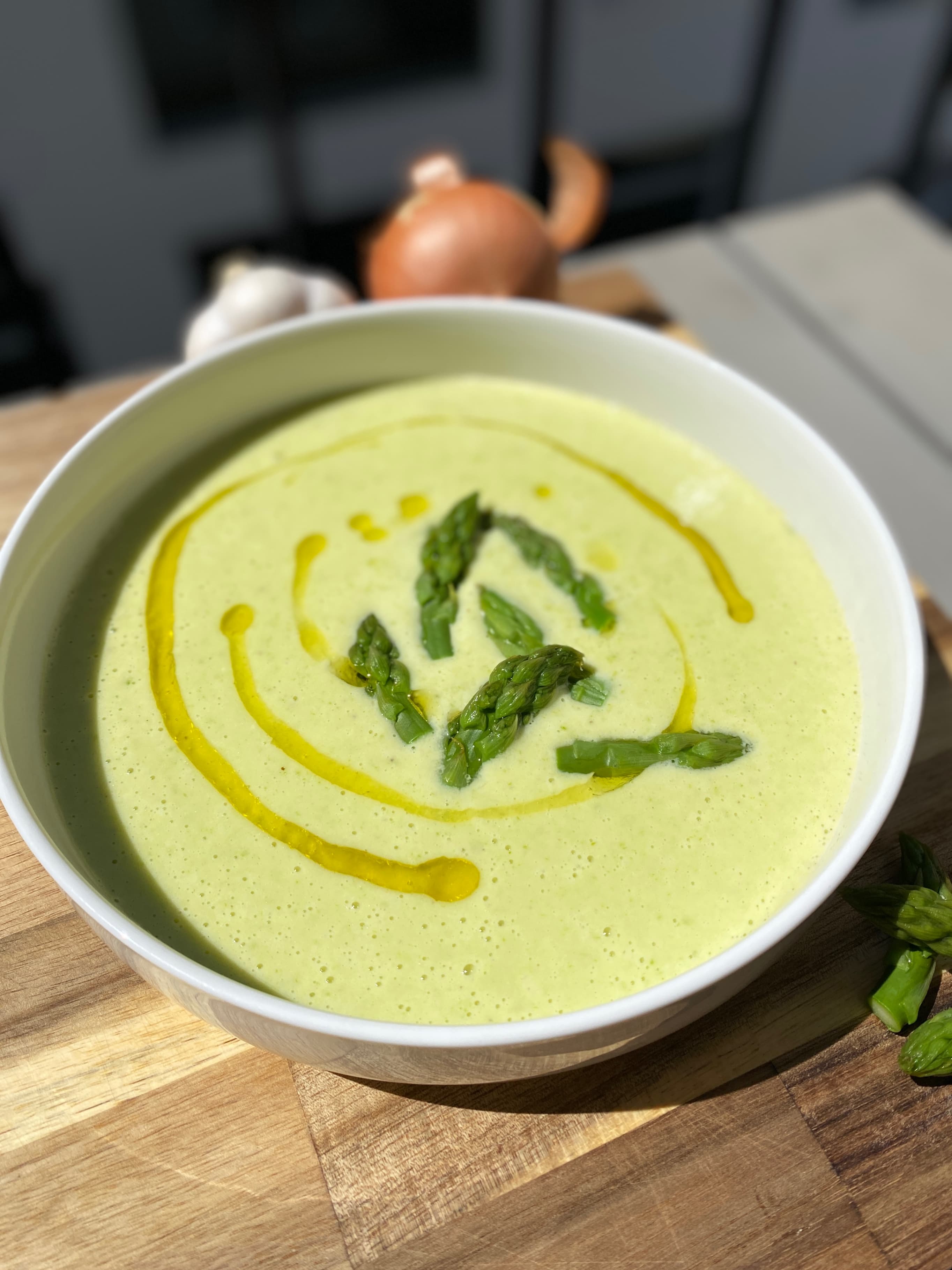 Asparagus Cream Soup Rocely Recipe