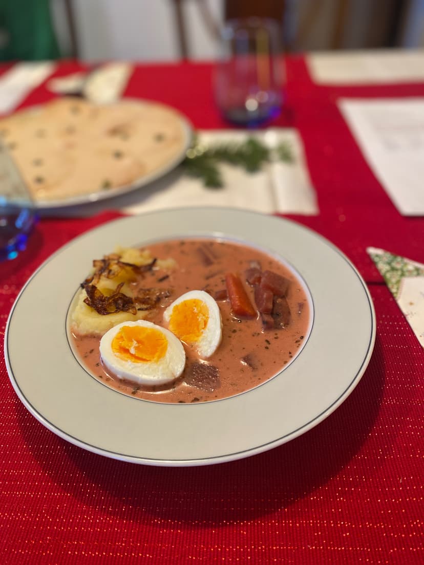 Red Żurek Rocely Recipe