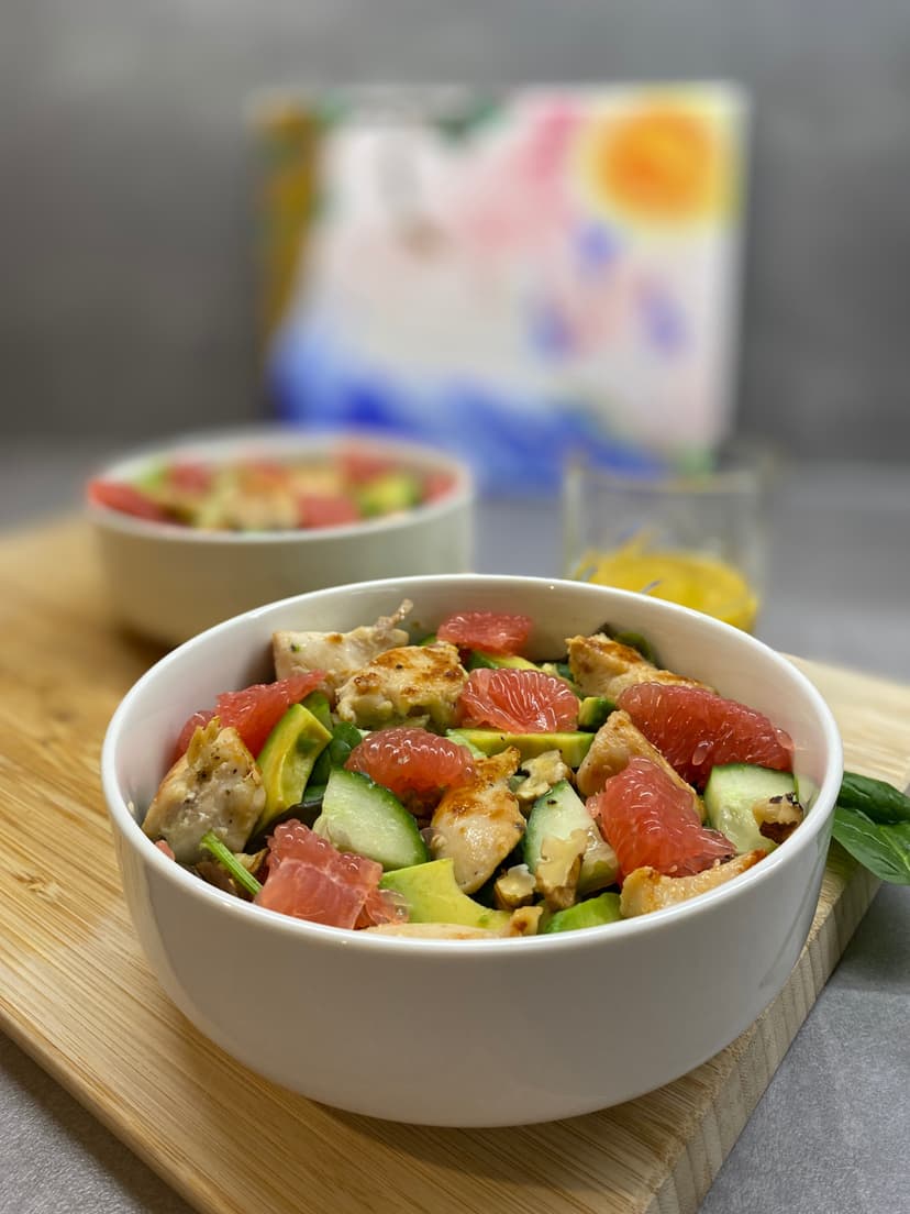 Chicken Salad with Grapefruit Dressing Rocely Recipe