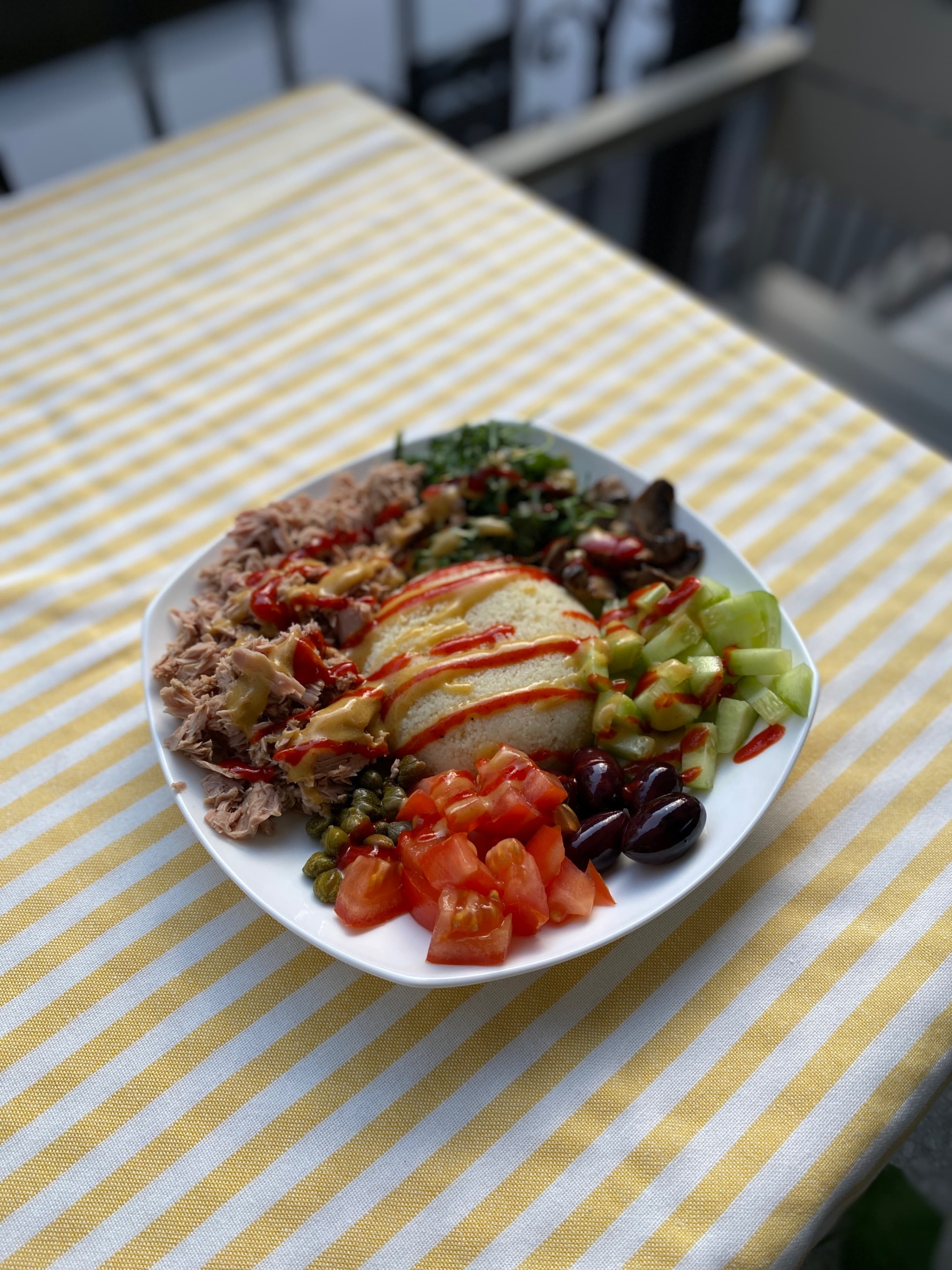 Tuna Bowl with Couscous Recipe Image