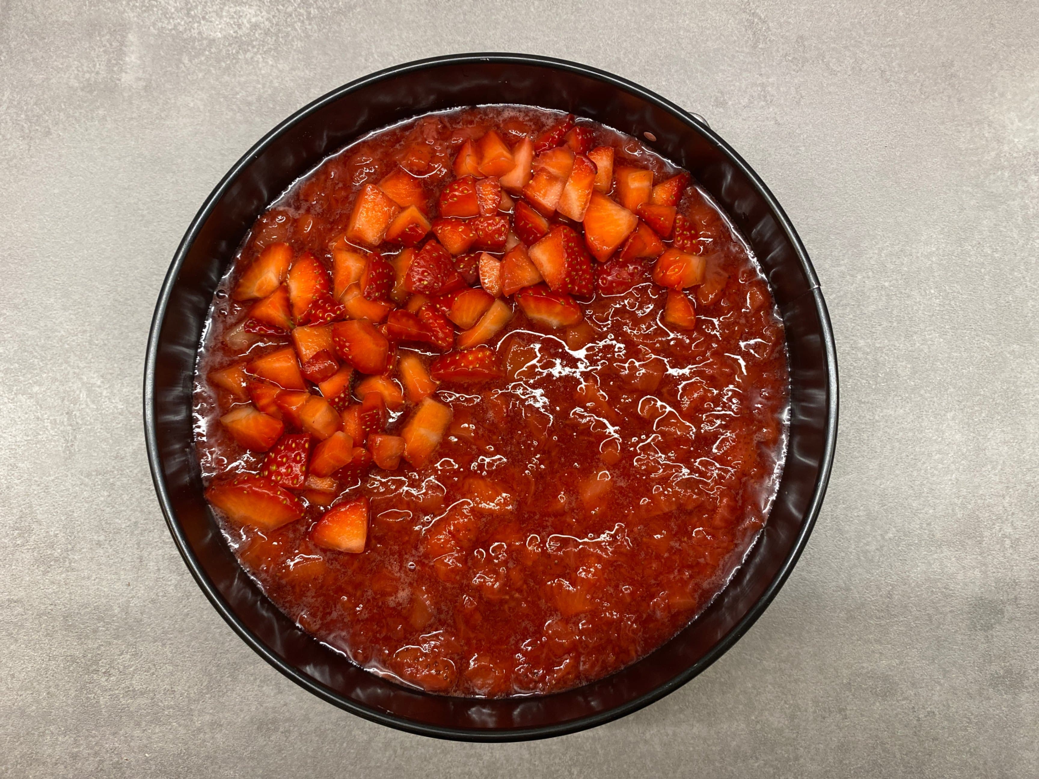 Strawberry Banana Cheesecake Recipe Image