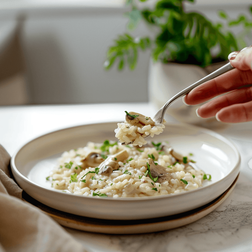 Creamy Fresh Mushroom Risotto: The Foolproof Italian Recipe for a Gourmet Treat Rocely Recipe
