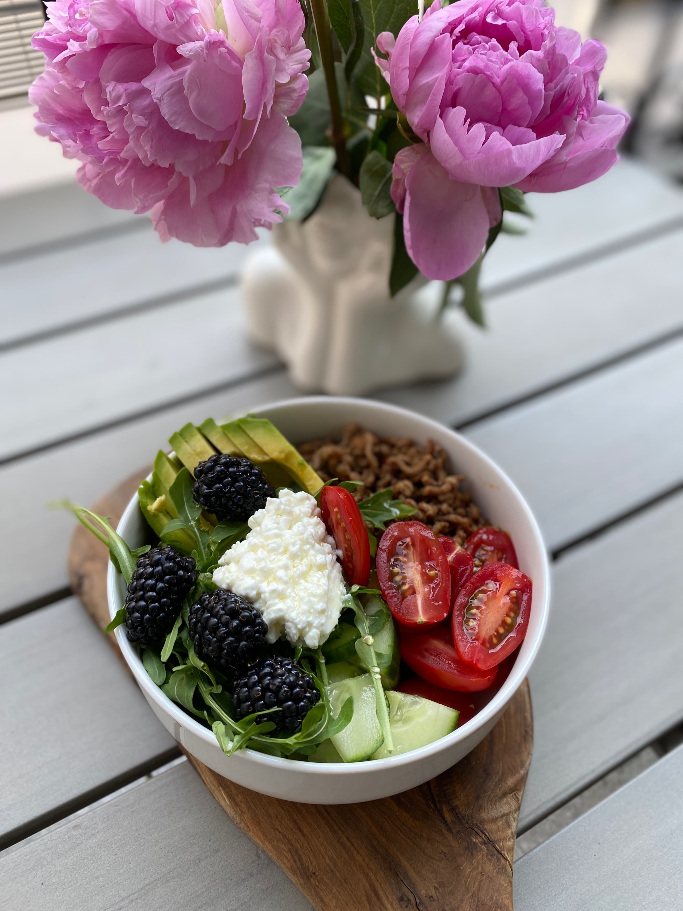 Hot Honey Ground Beef Bowl Recipe Image