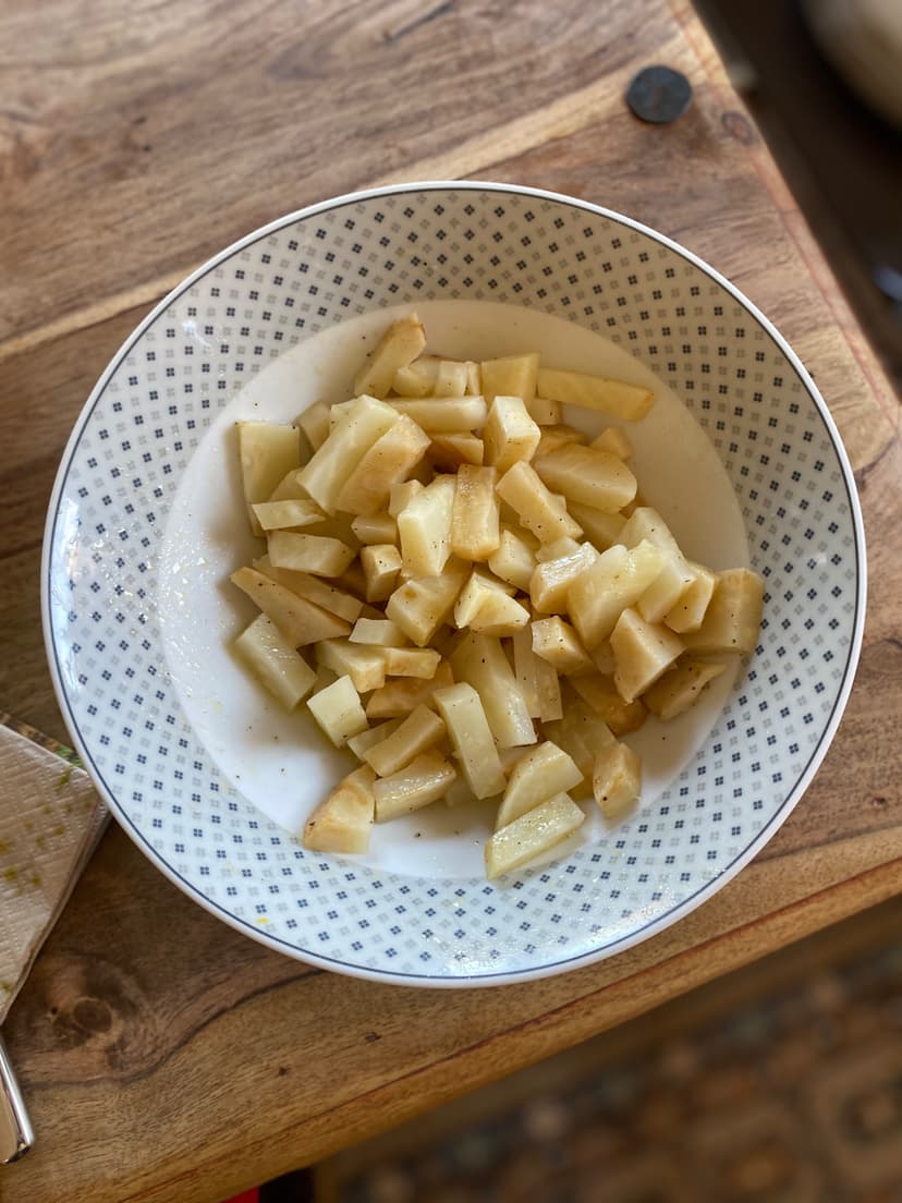 Simple &amp; Tangy Celery Root Salad Rocely Recipe