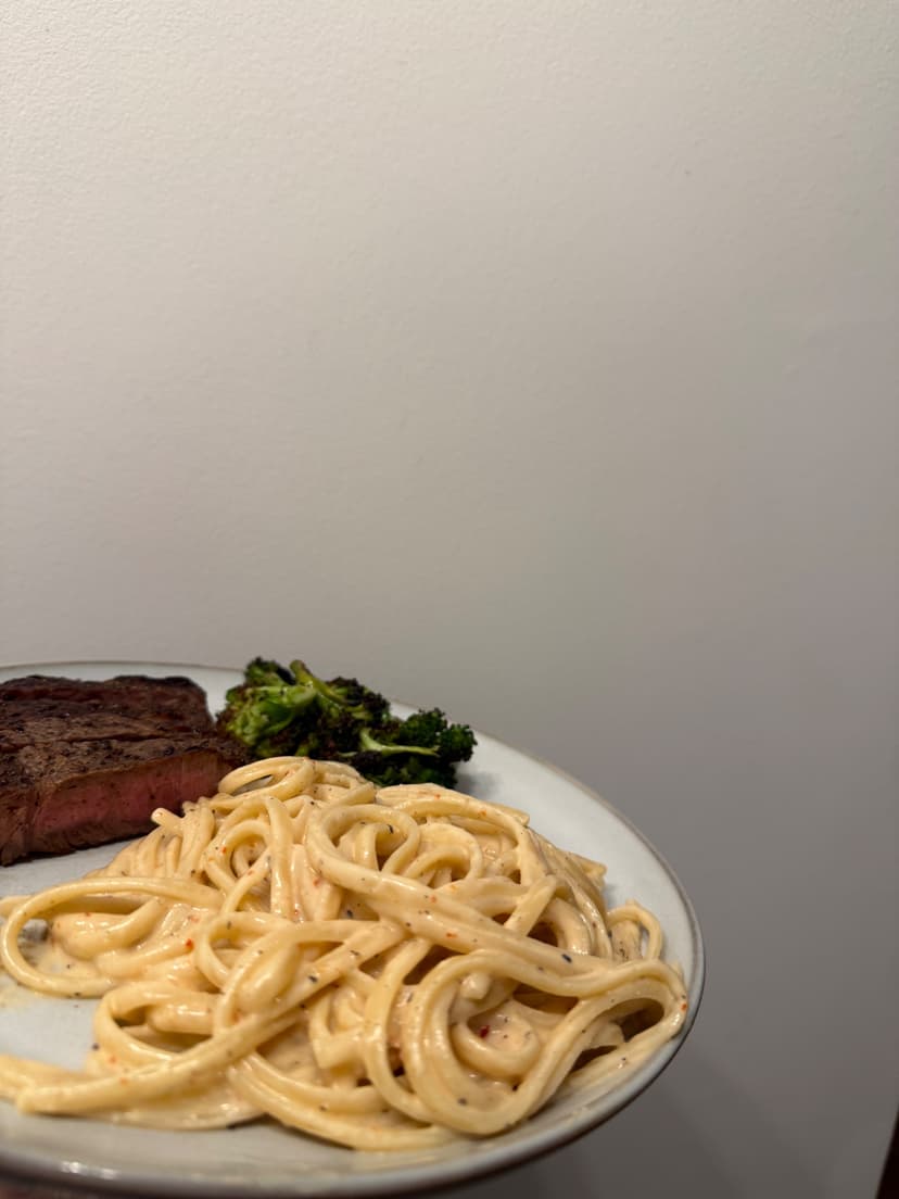 Creamy Steak Pasta Rocely Recipe