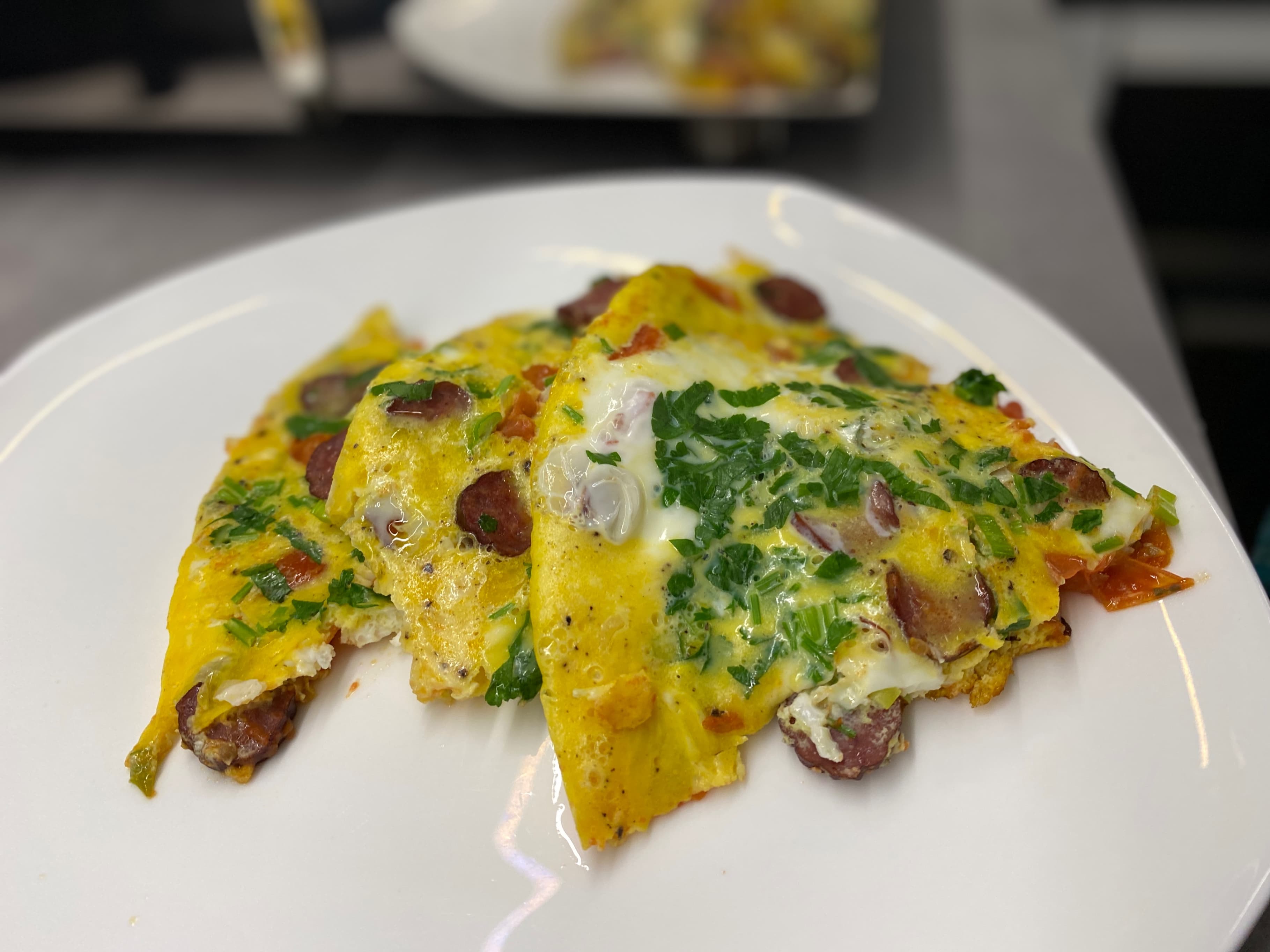 Cabanossi Omelette Rocely Recipe