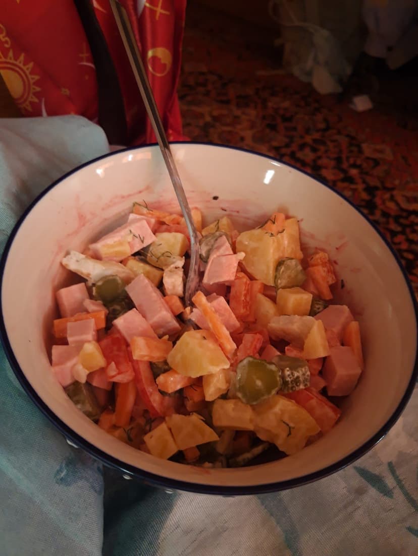 Salat Olivier Rocely Rezept
