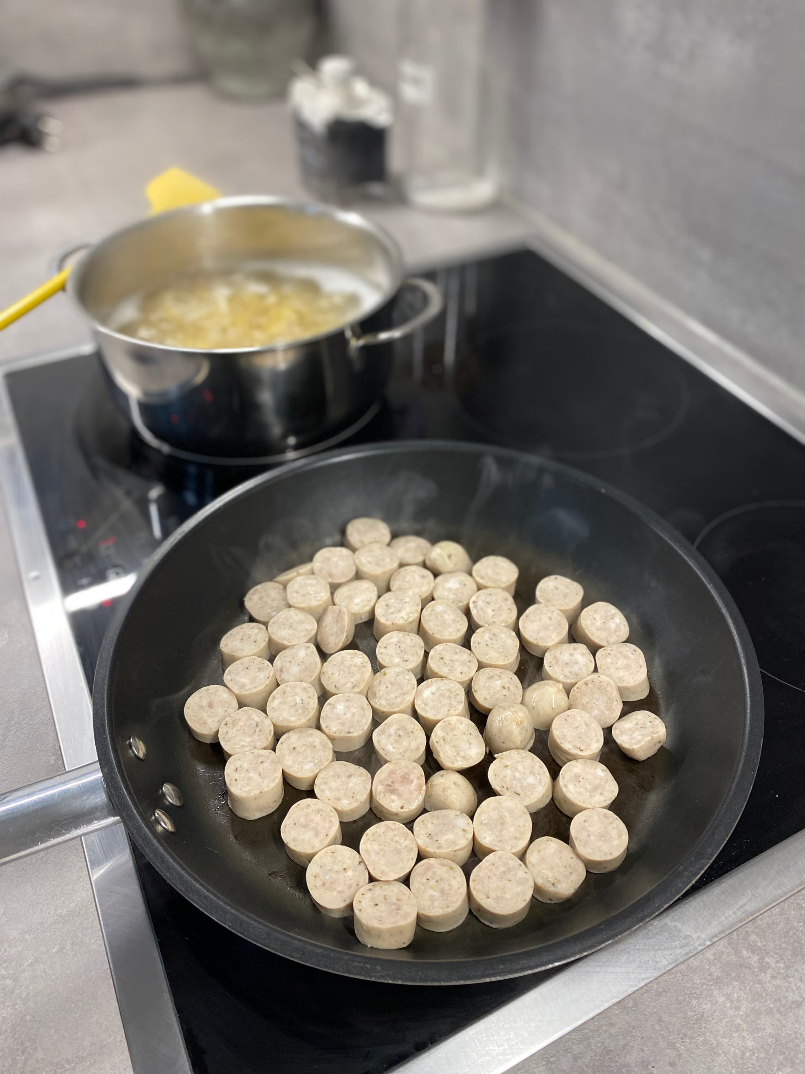 Hearty Sausage, Spinach & Sundried Tomato Penne Recipe Image