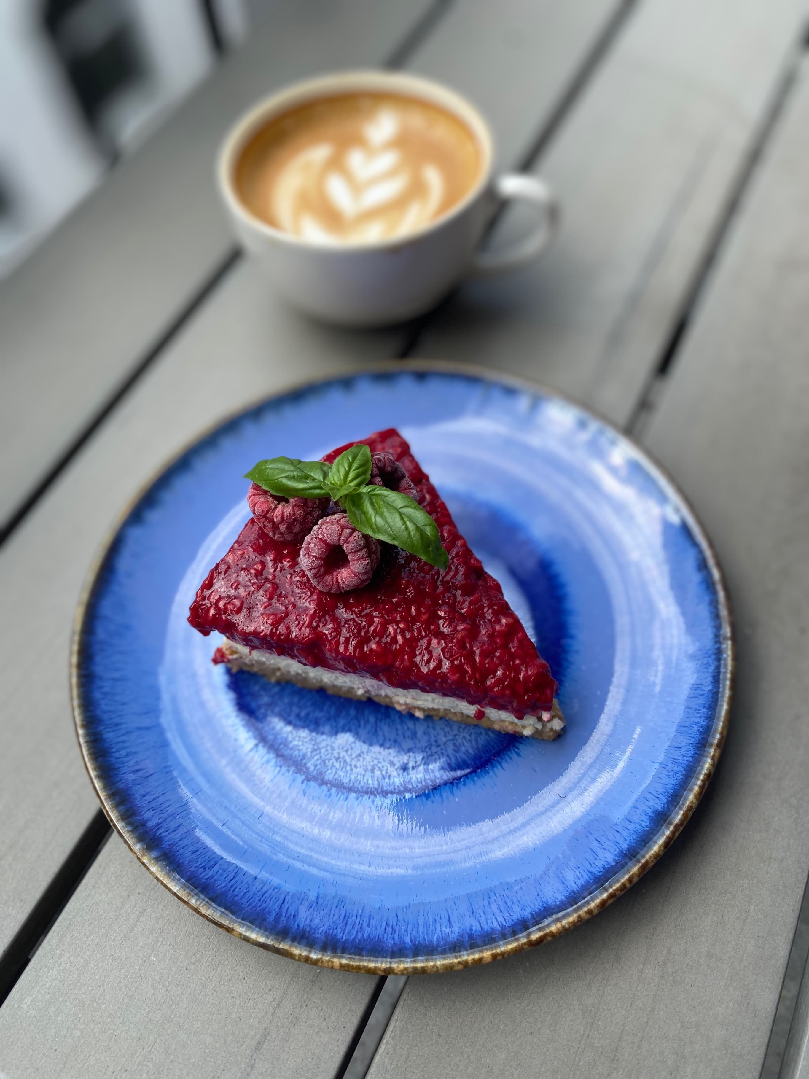Cheesecake rapide aux framboises Recipe Image