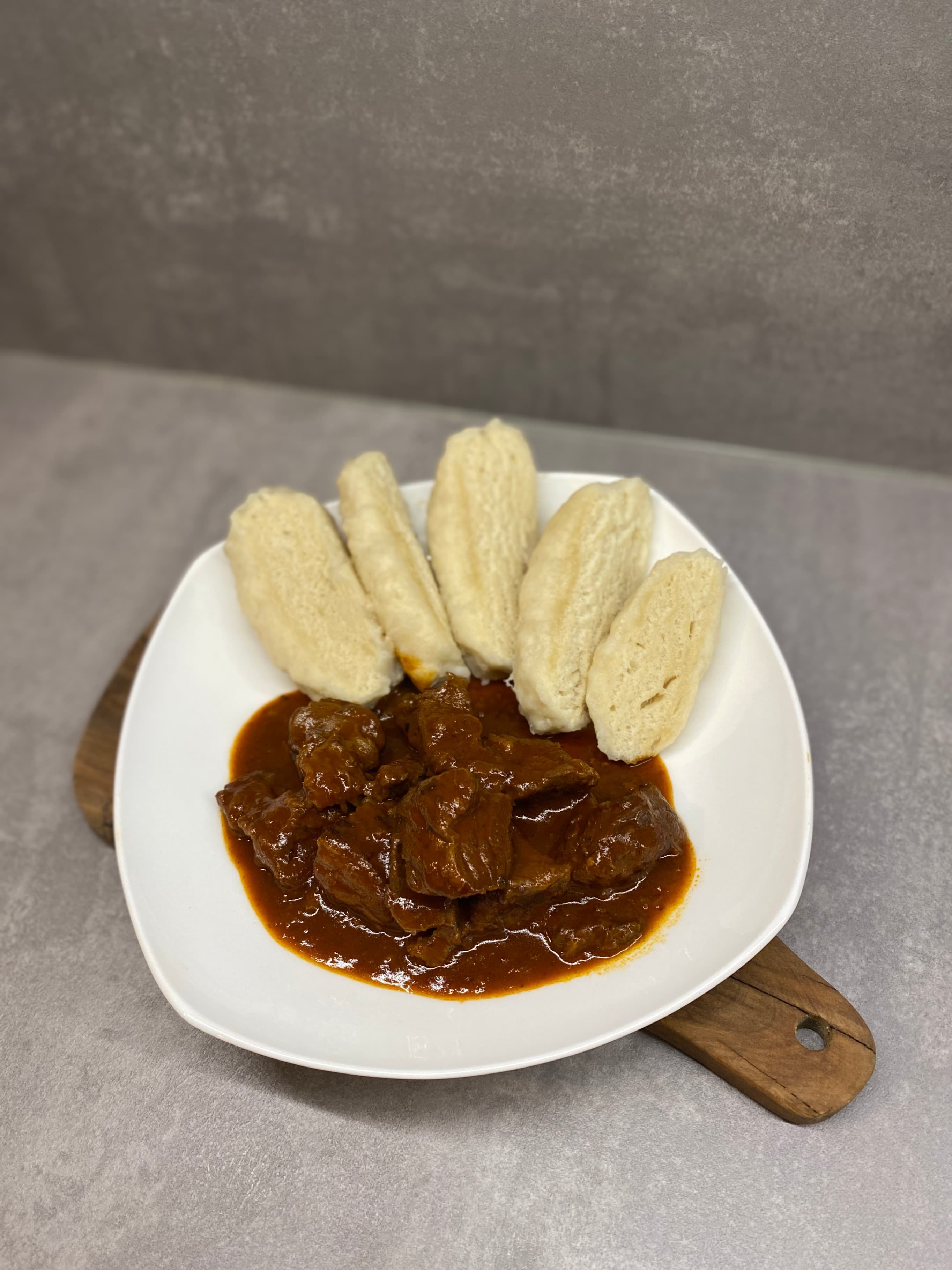 Authentic Czech Goulash Stew Recipe Image