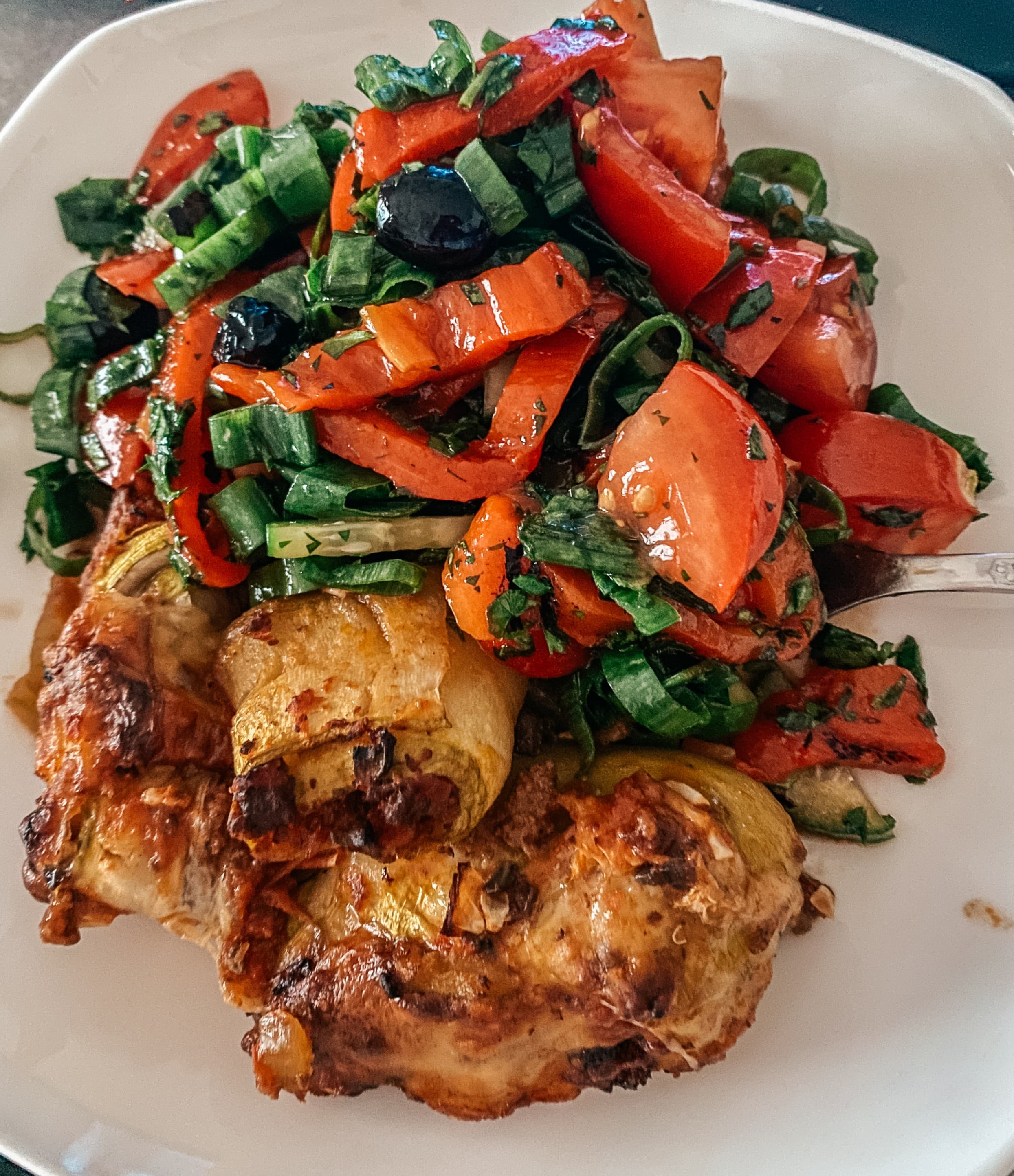 Zucchini rolls Recipe Image