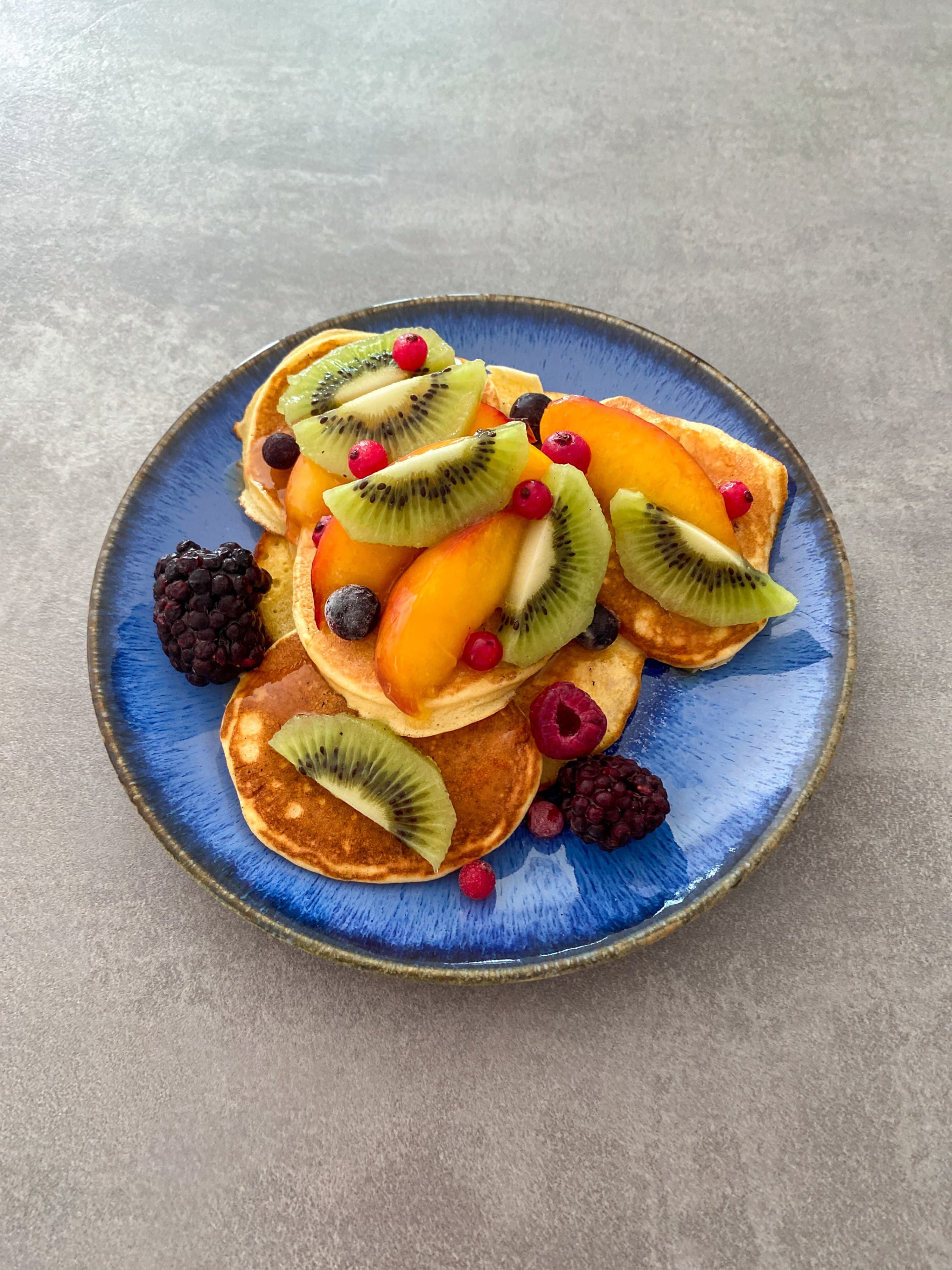 Pancakes with Fruits Recipe Image