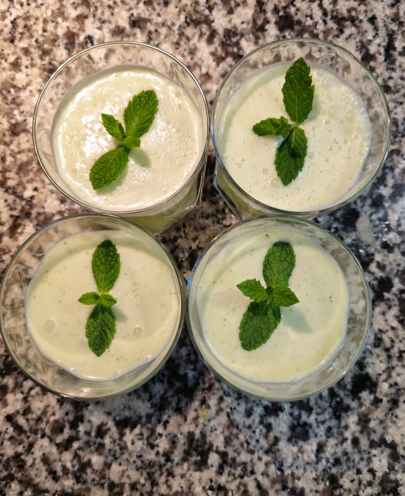 Refreshing Pineapple Coconut Mint Drink Rocely Recipe