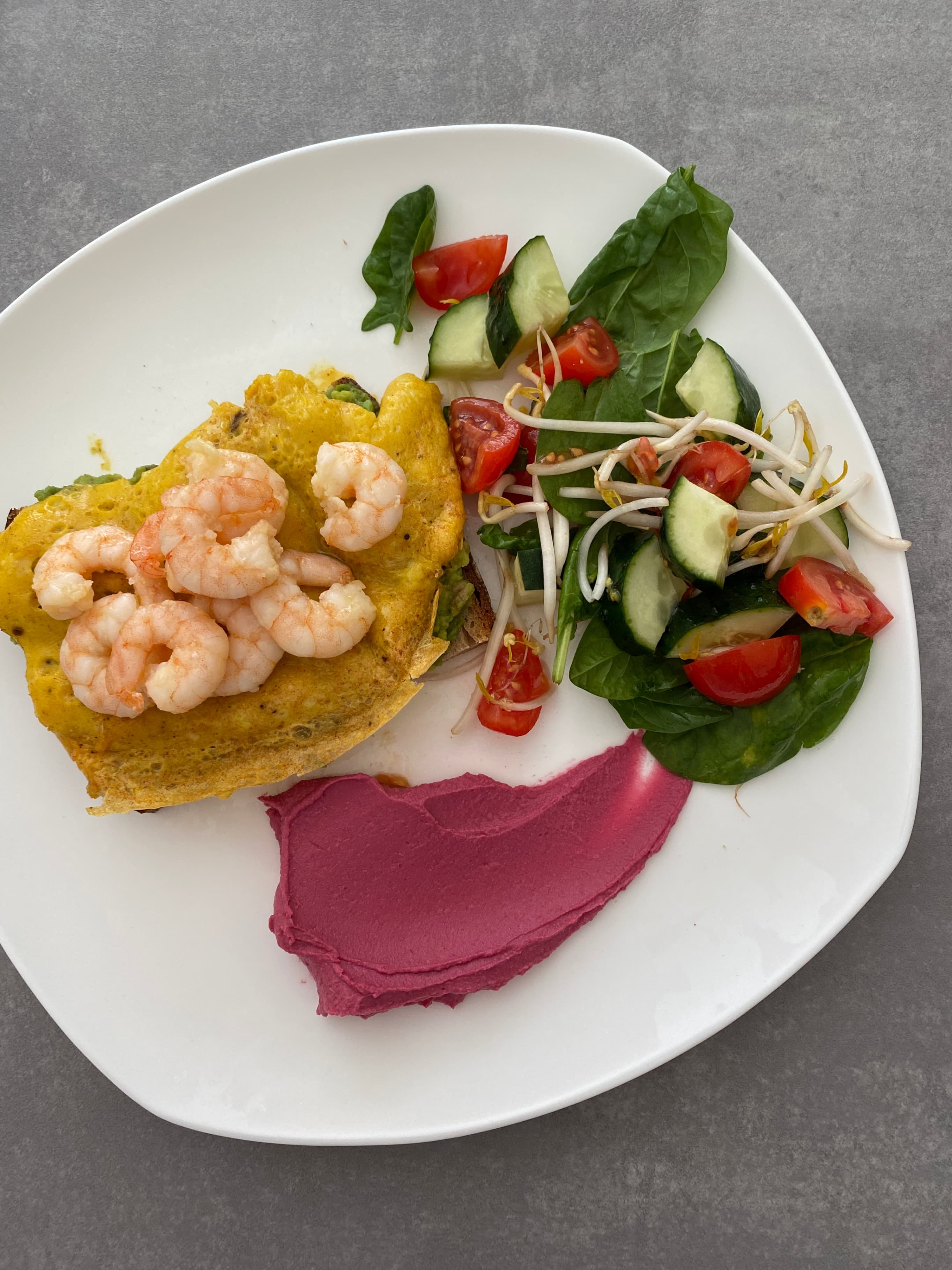 Shrimp Avocado Toast Recipe Image