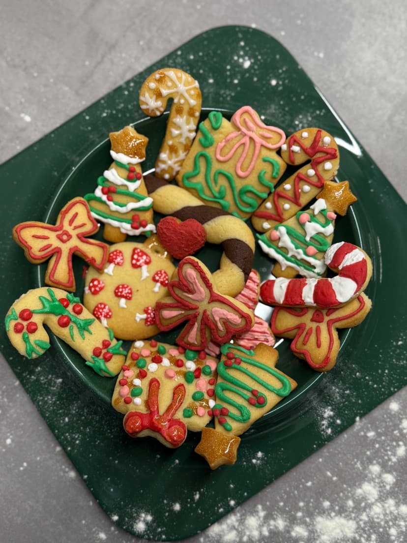 Receta de Rocely de Galletas de Vainilla con Glaseado Real