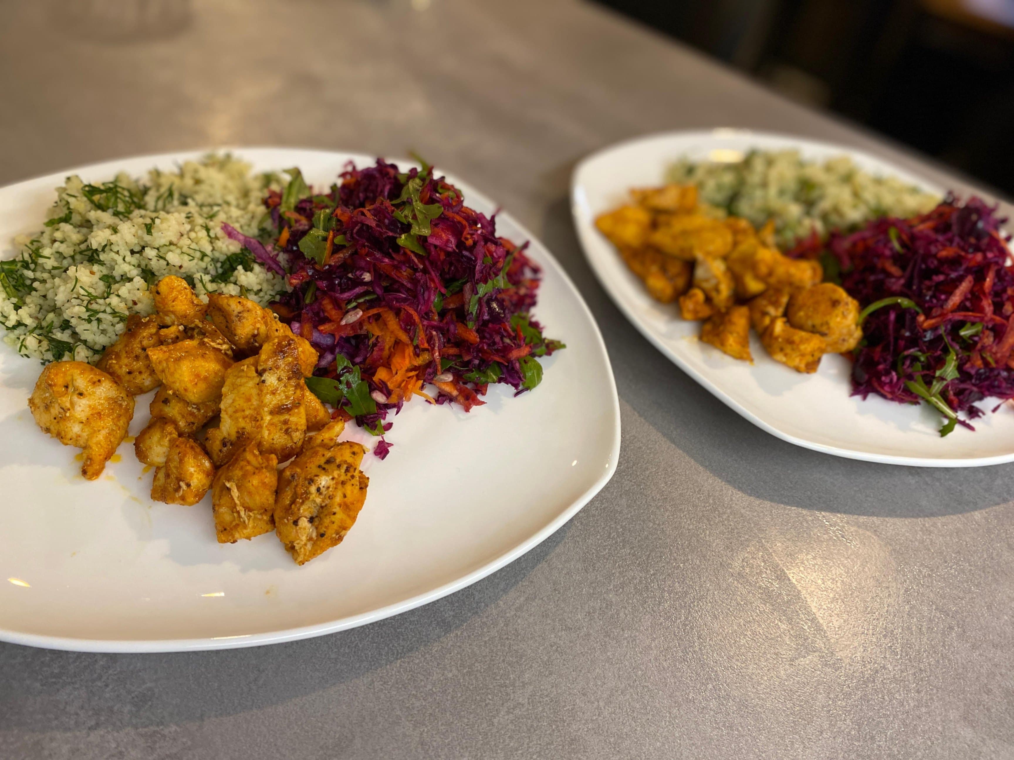 Sumac Chicken with Herb Couscous Recipe Image