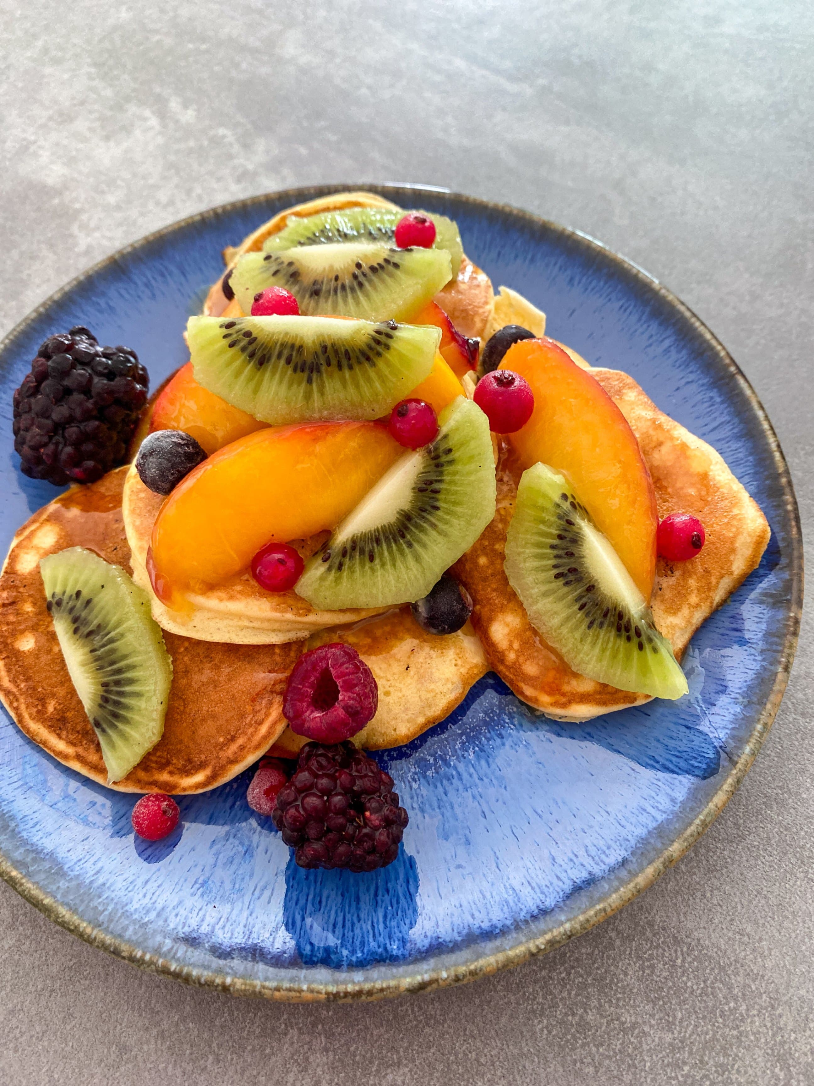 Pancakes with Fruits Recipe Image