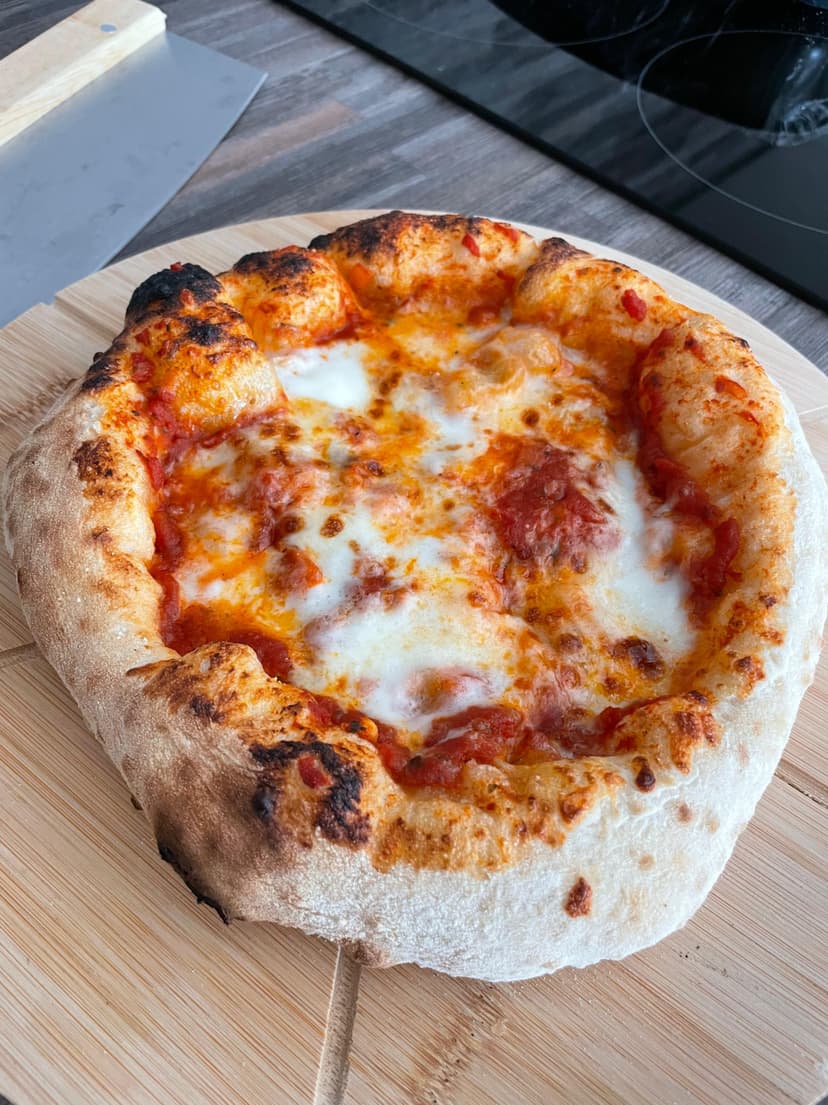 Pizza Dough - Poolish Method 70% Hydration Rocely Recipe