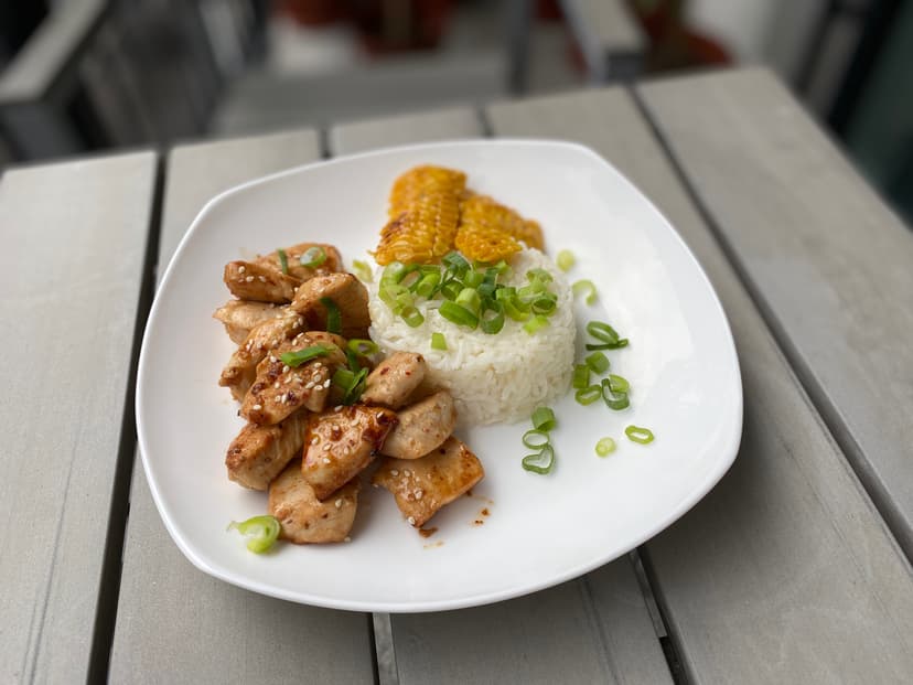 Knoflookkip met Rijst Rocely Recept