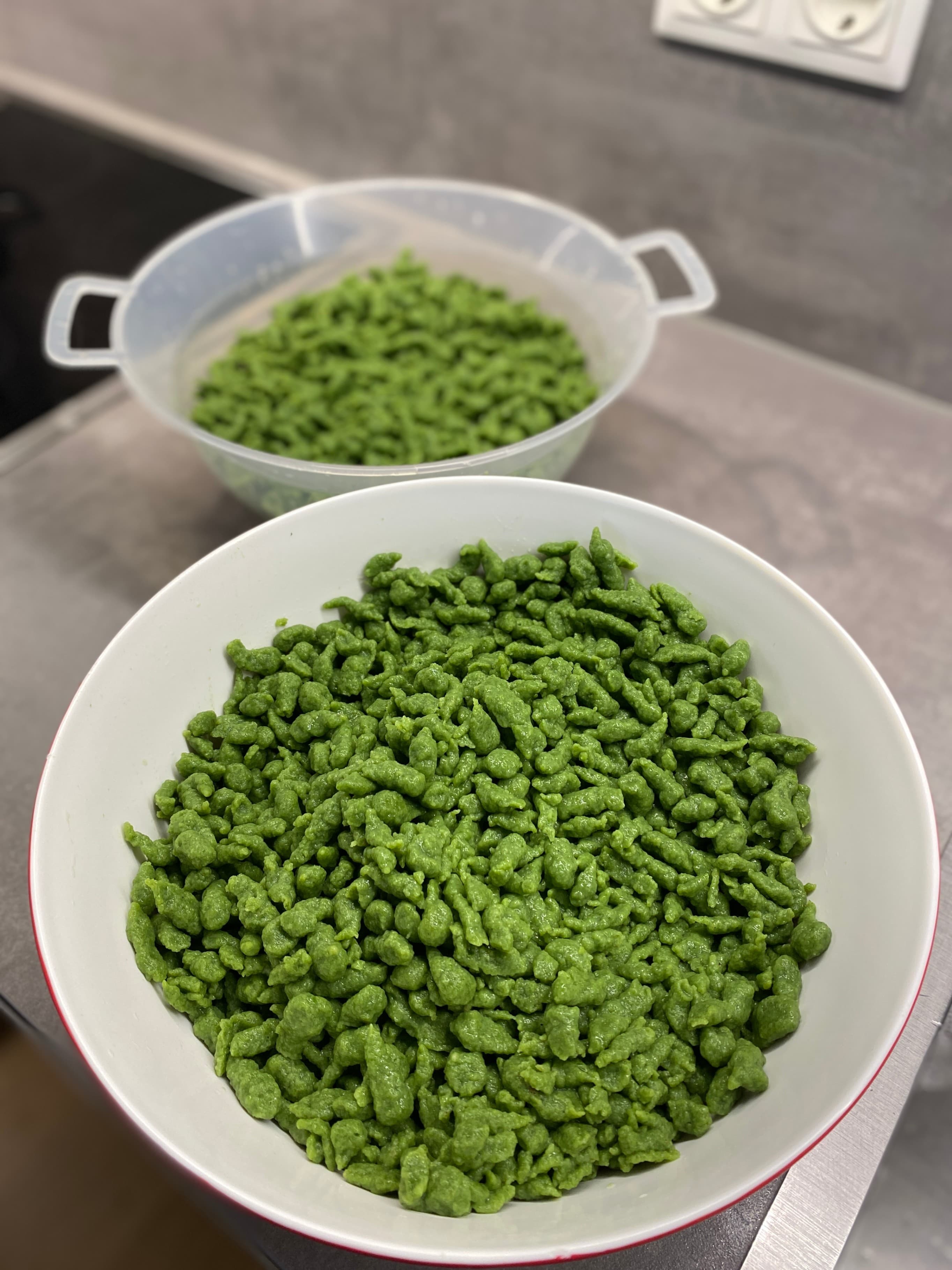 Protein Spinach Spätzle (Dairy-Free) Recipe Image