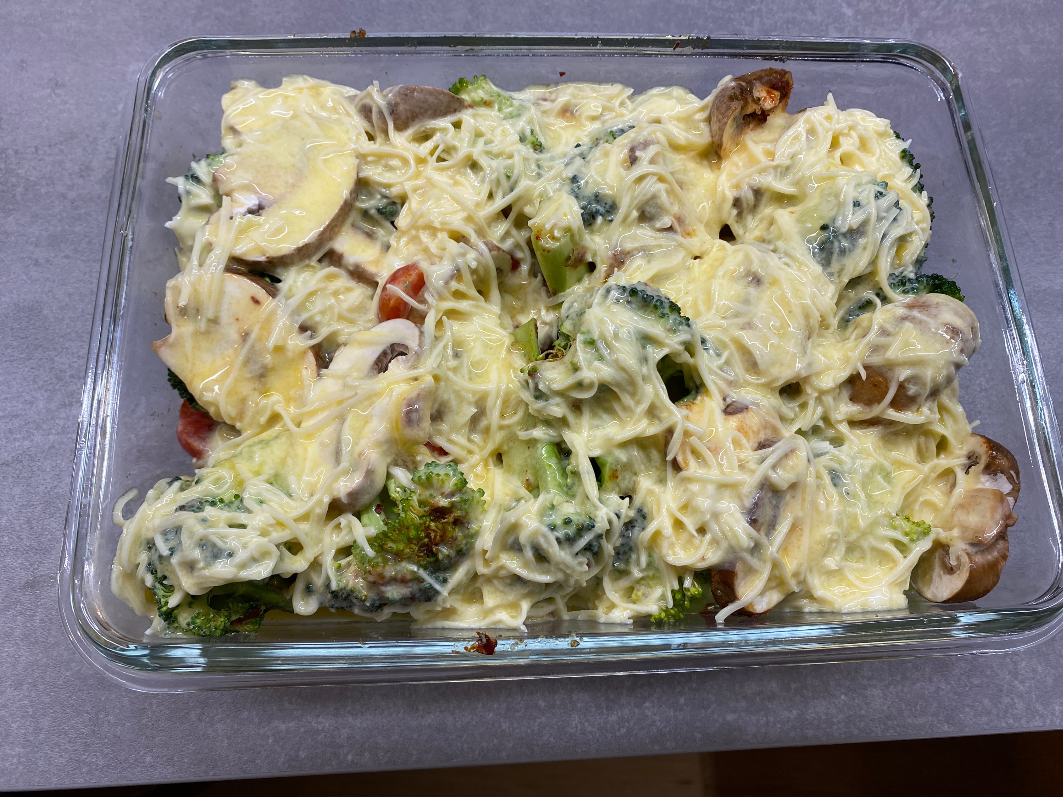 One Tray Chicken and Broccoli Bake Recipe Image
