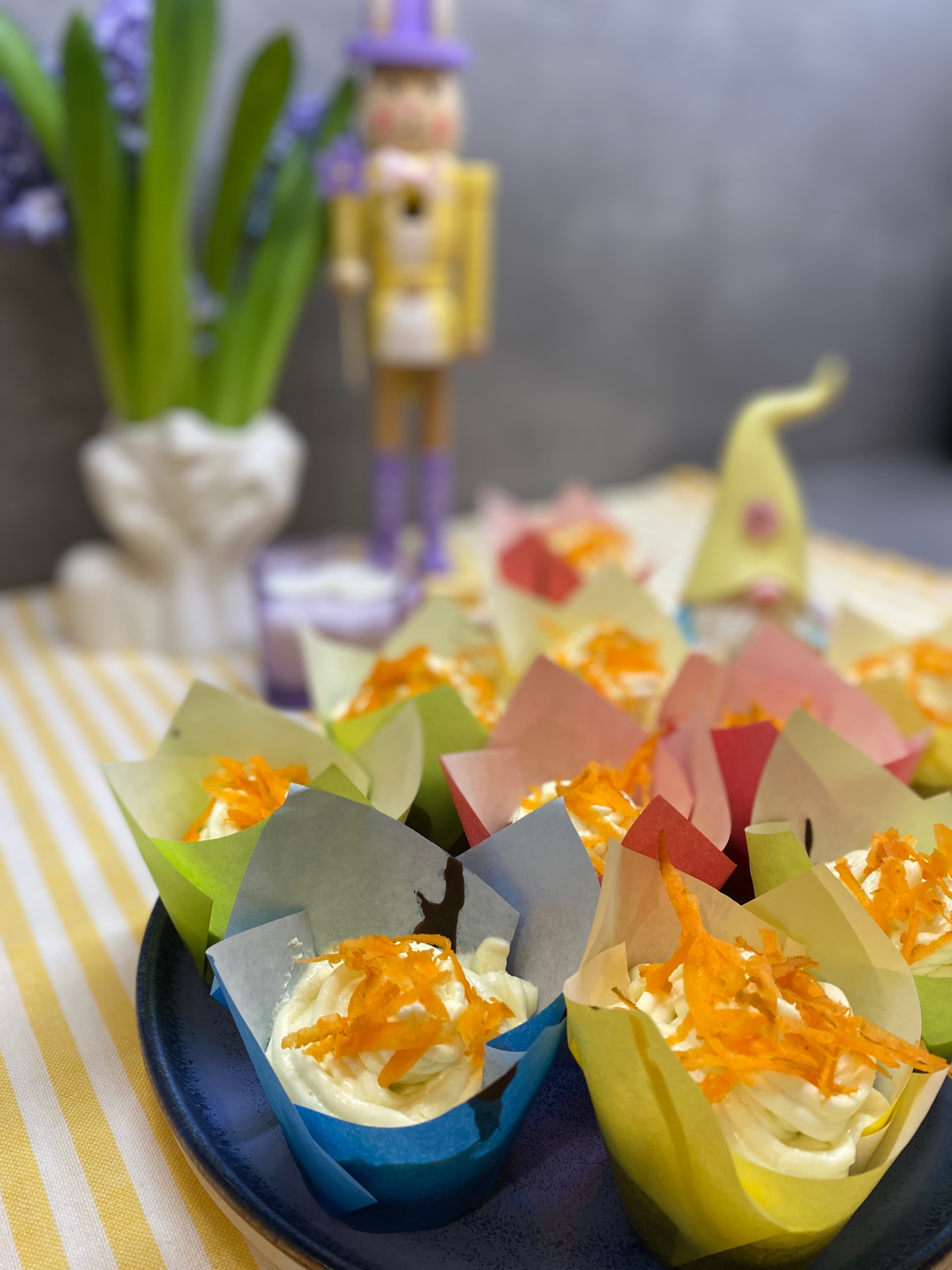 Easter Carrot Muffins Recipe Image