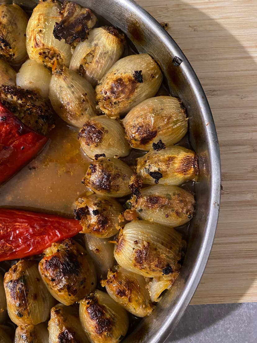 Filled Onions Rocely Recipe