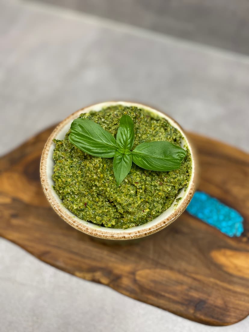 Swiss Chard &amp; Beetroot Leaf Pesto Rocely Recipe