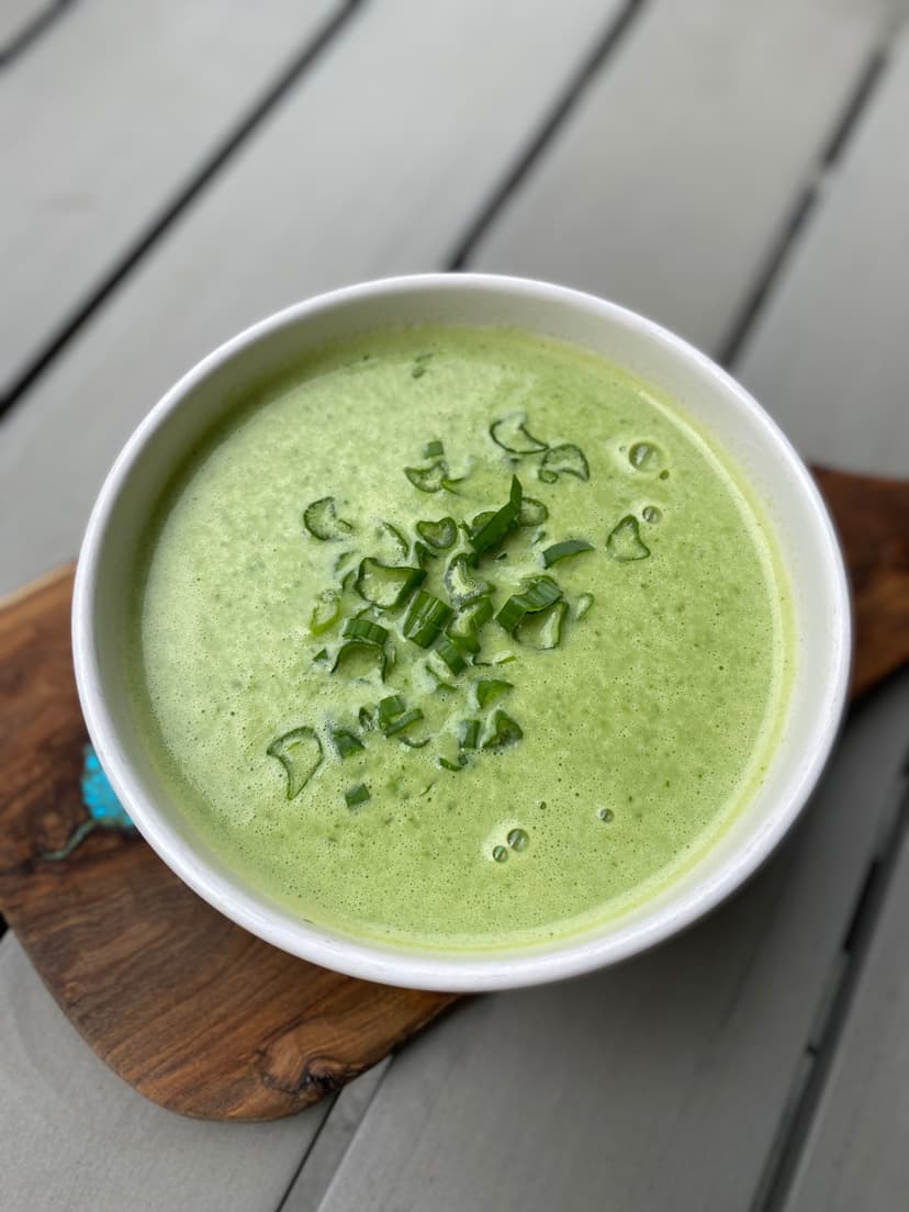 Creamy Wild Garlic Soup with Brown Butter Rocely Recipe