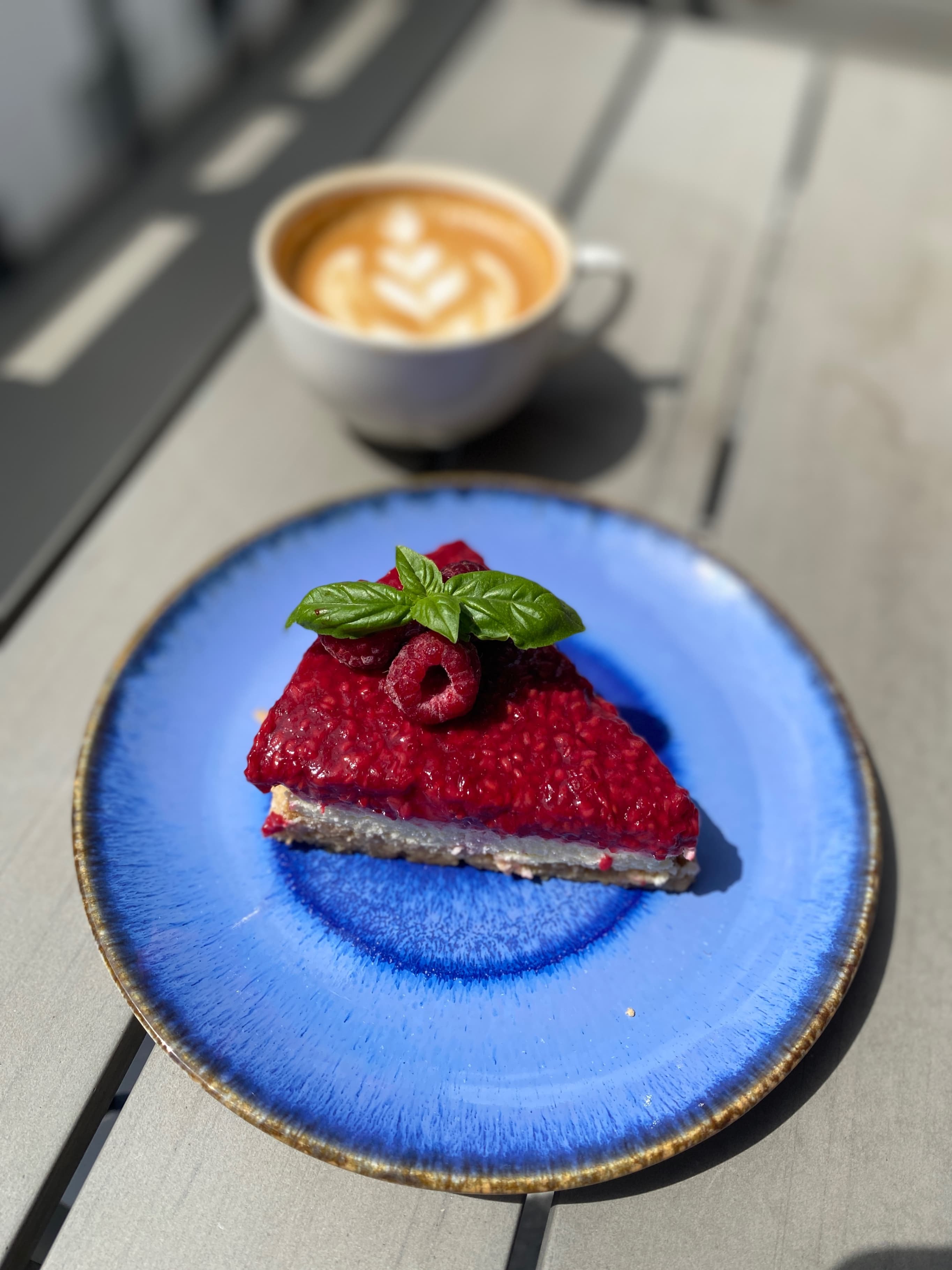 Cheesecake rapide aux framboises Recipe Image