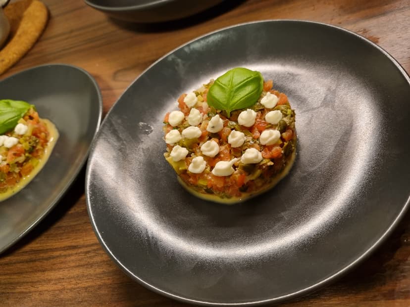 Vegetarian Avocado Tomato Tartare Rocely Recipe