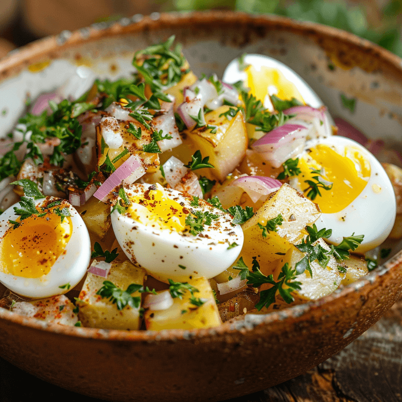 Fresh Herb Potato Salad with Light Vinaigrette Rocely Recipe