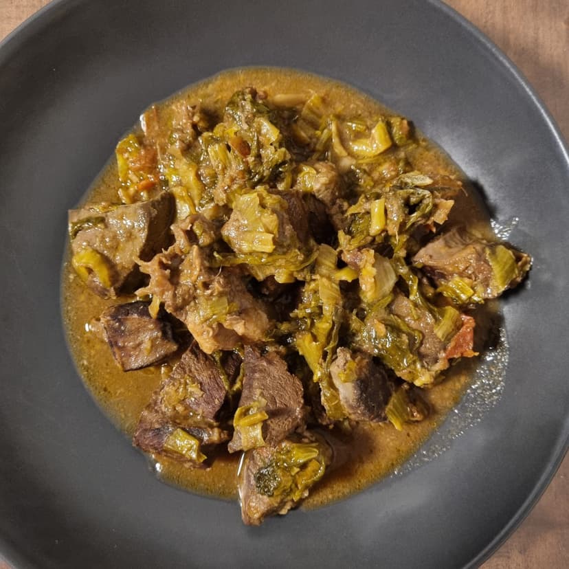 Madagascar-Style Beef Heart and Liver Ragout Rocely Recipe