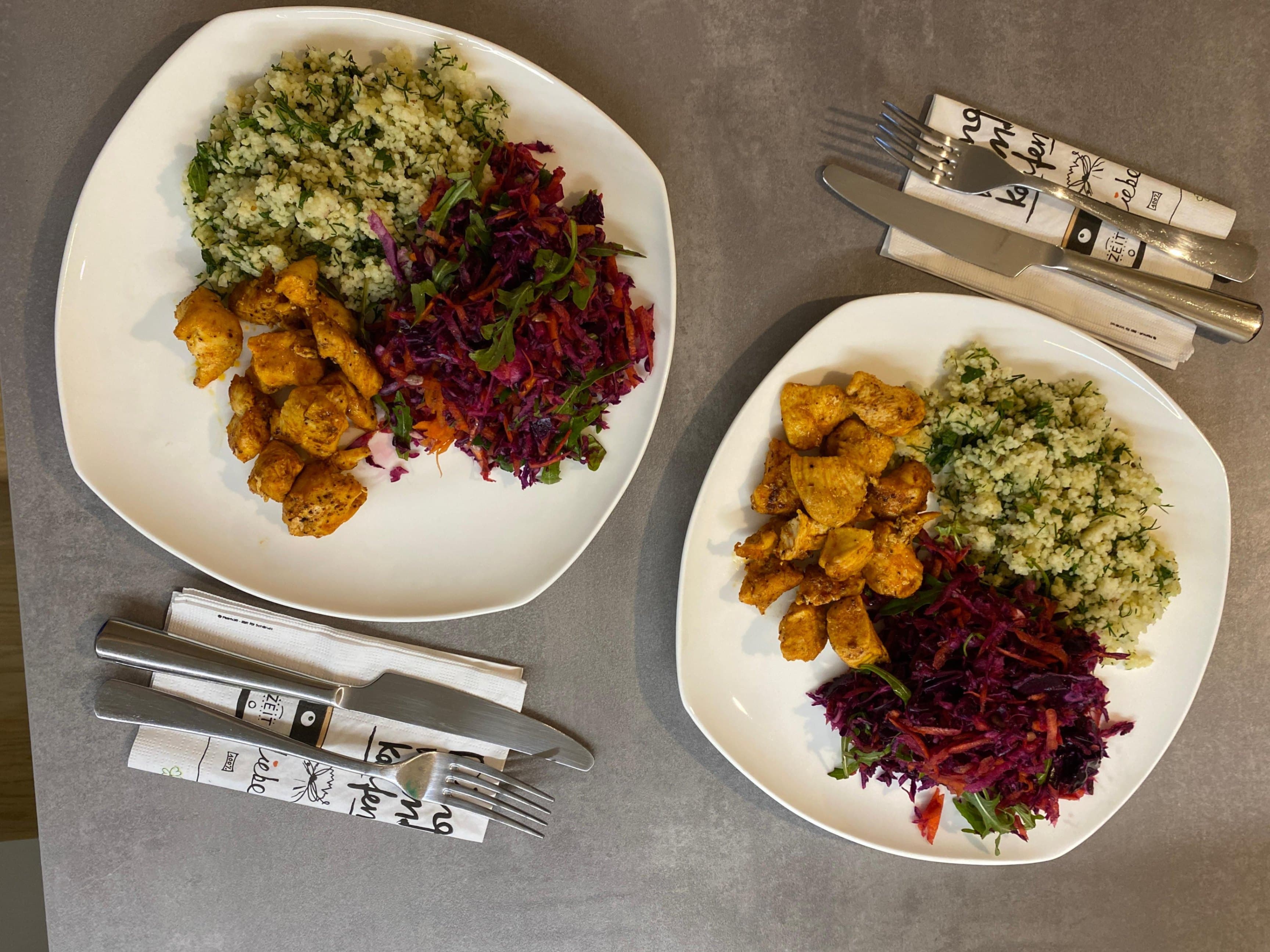 Sumac Chicken with Herb Couscous Recipe Image