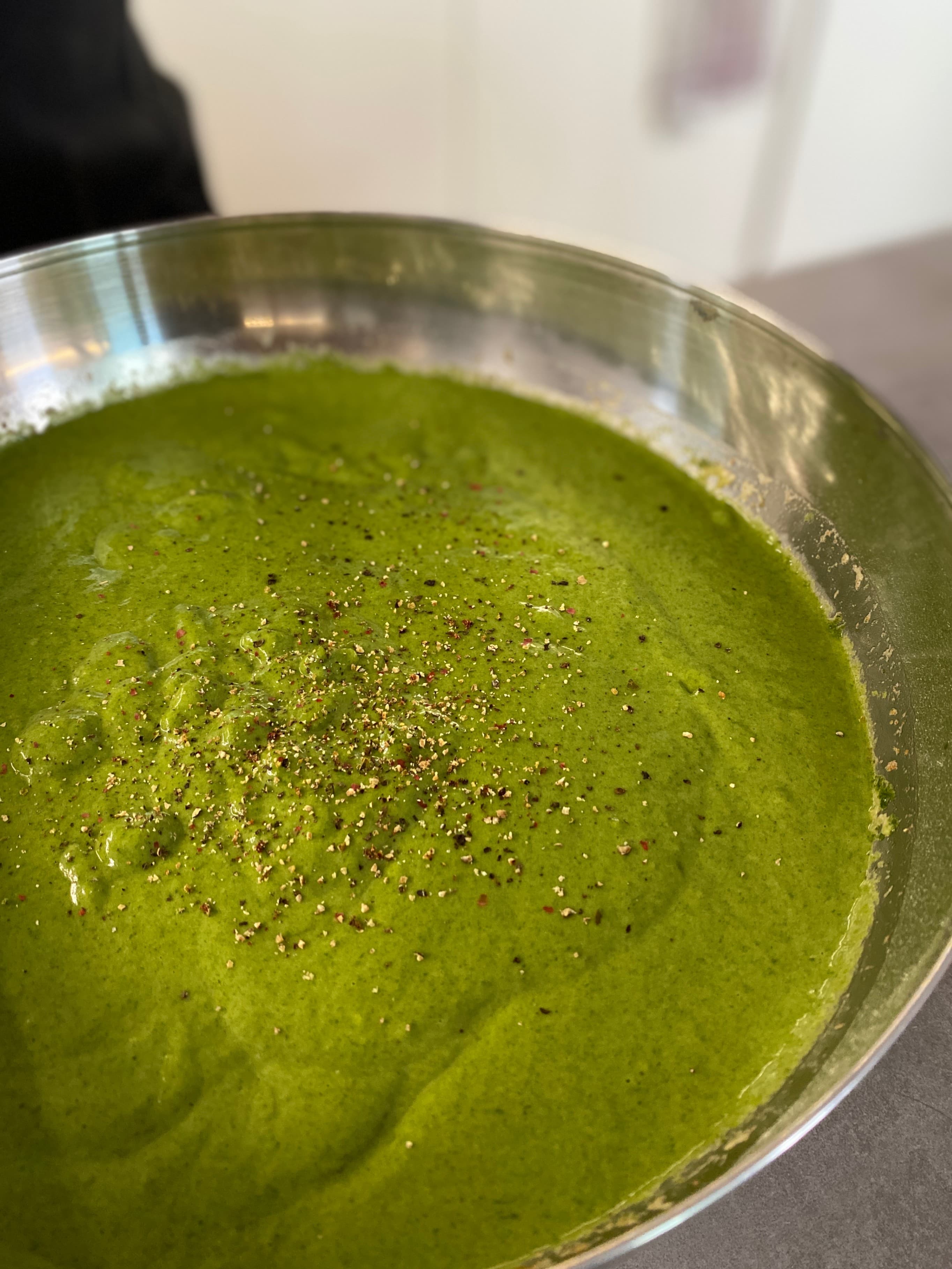 Protein Spinach Spätzle (Dairy-Free) Recipe Image