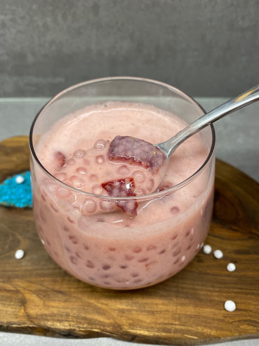 Aardbeien Sago Rocely Recept