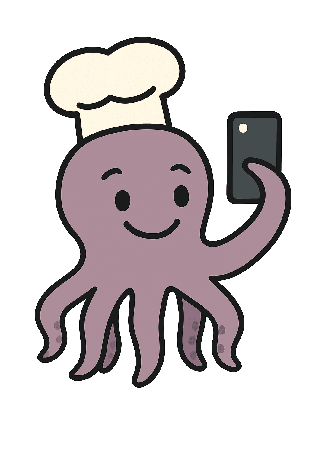 Rocely MealMatcher Octopus Taking Picture